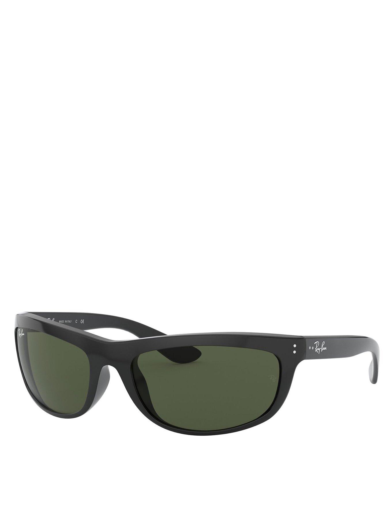 undefined Ray Ban 0Rb4089 Square Sunglasses- Black