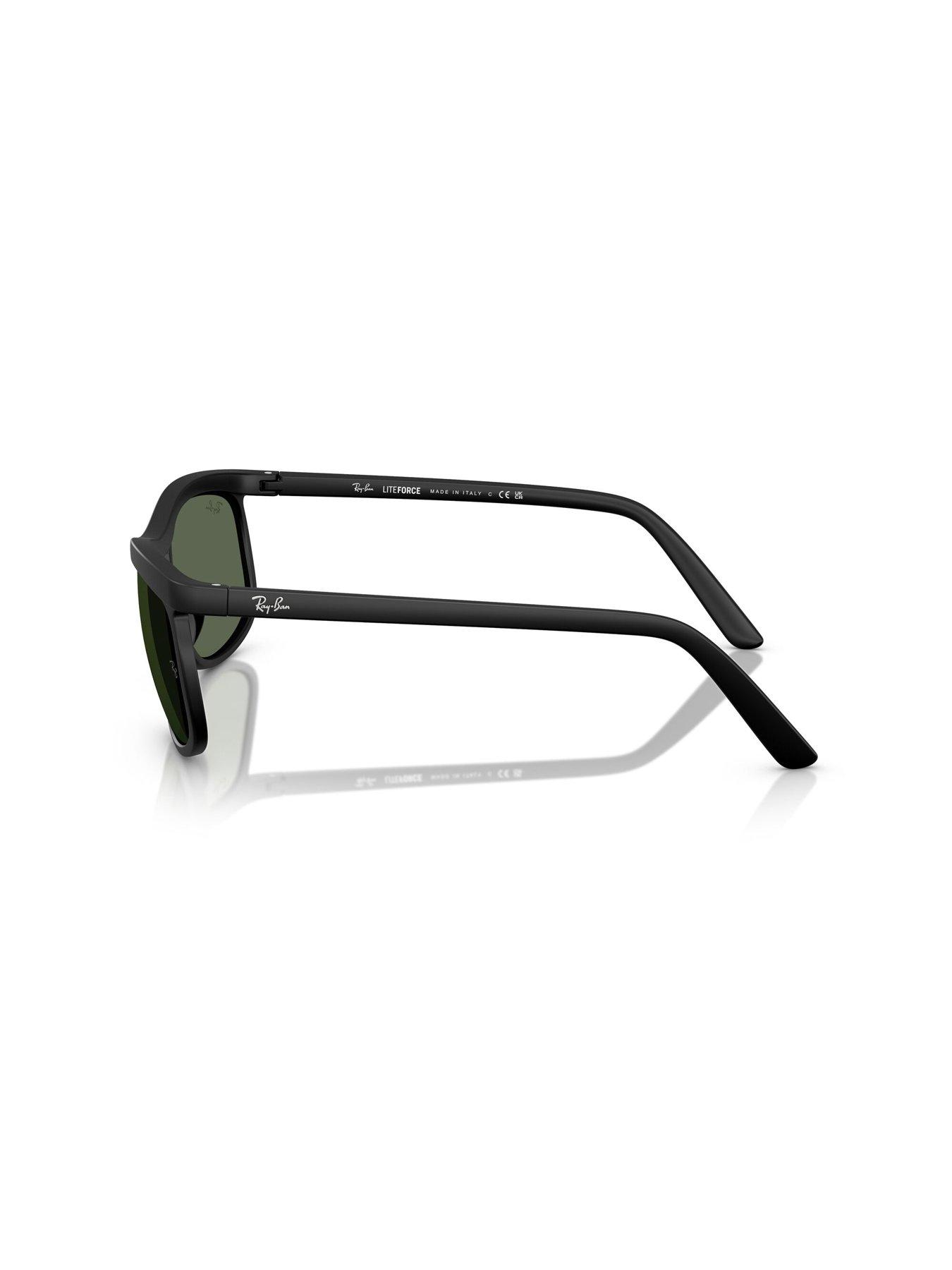 image of ray-ban-ray-ban-0rb4452-square-sunglasses--black