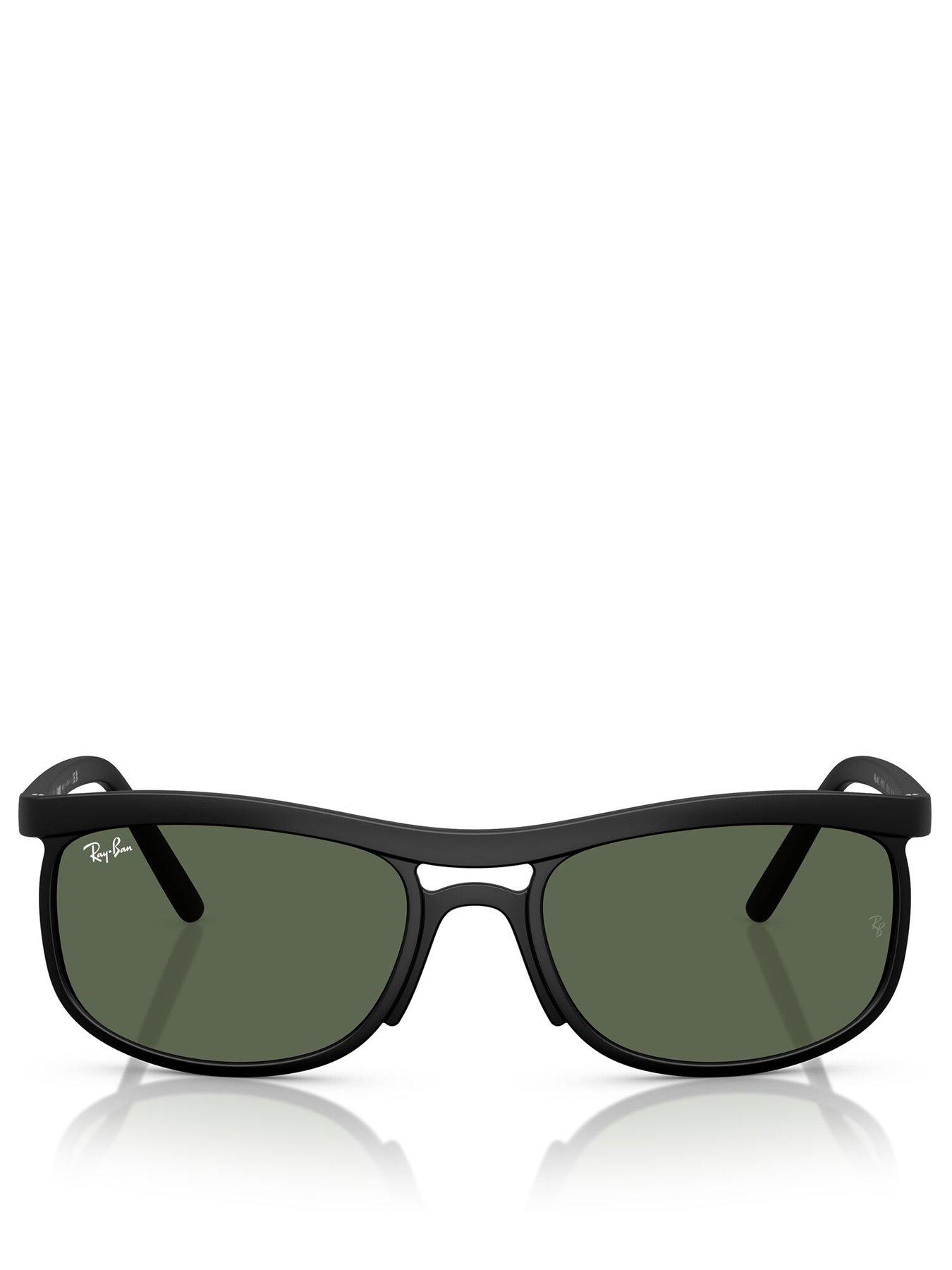  image of ray-ban-ray-ban-0rb4452-square-sunglasses--black