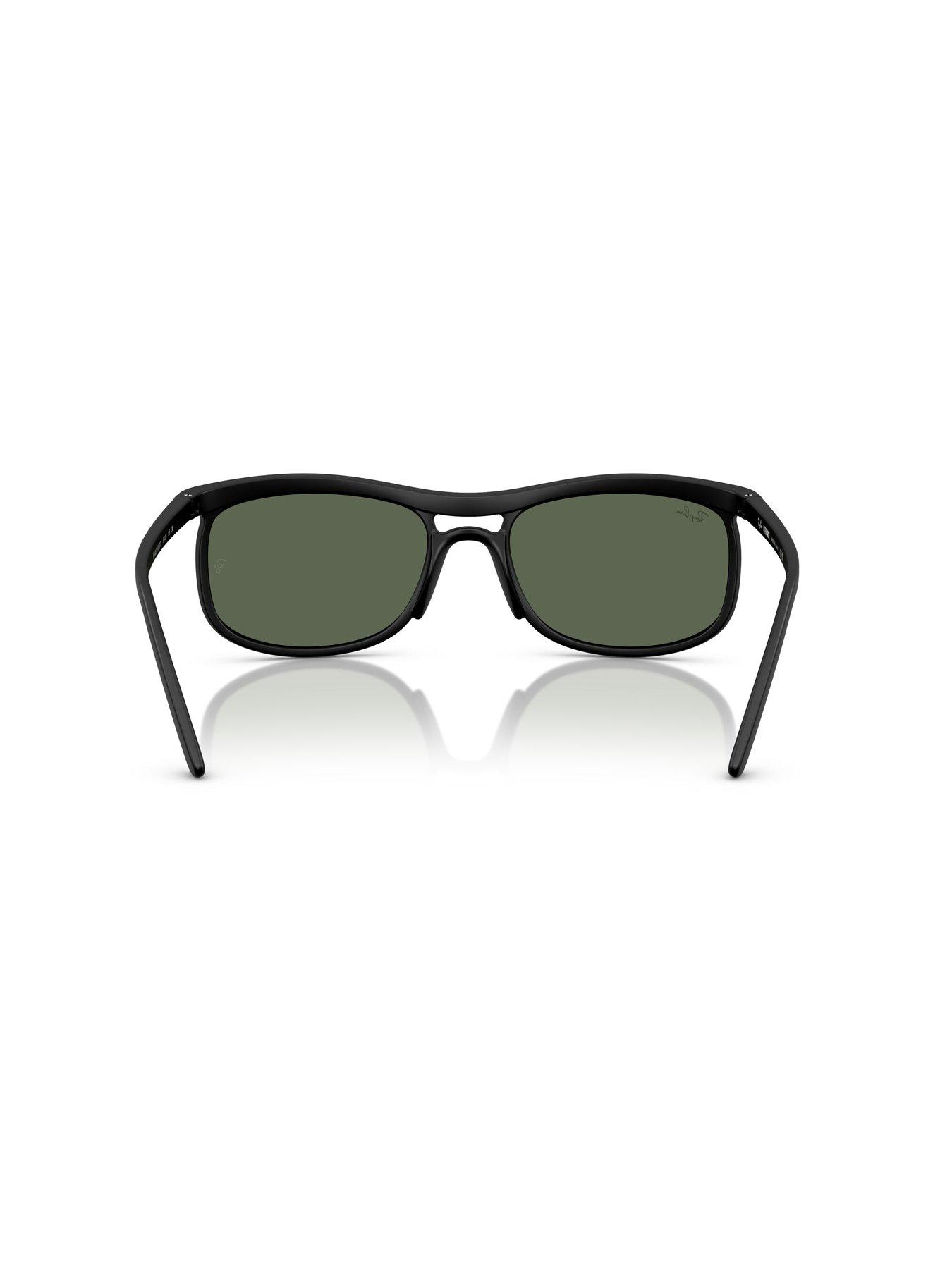  image of ray-ban-ray-ban-0rb4452-square-sunglasses--black