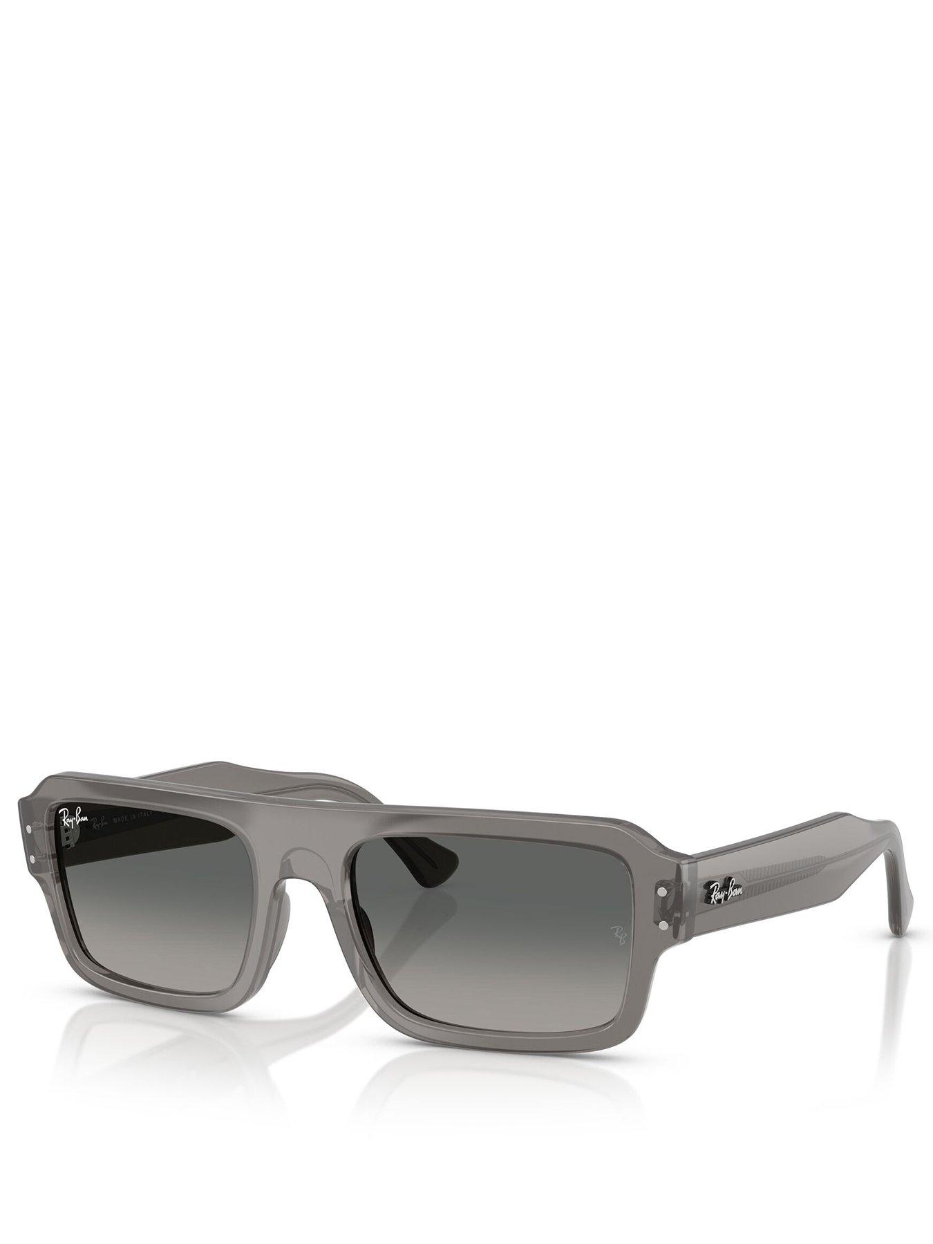 front image of ray-ban-ray-ban-0rb4454-square-sunglasses--grey