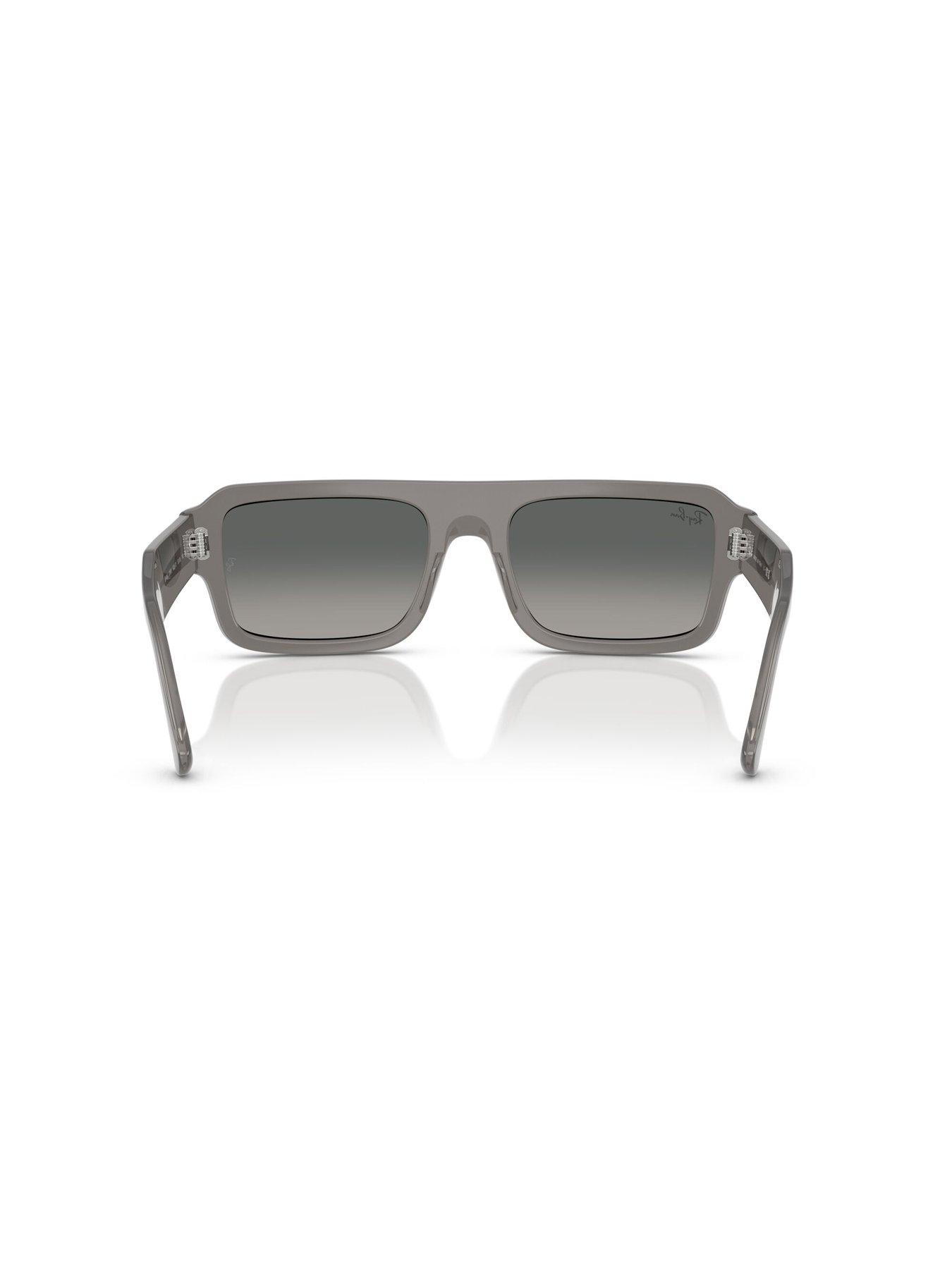 image of ray-ban-ray-ban-0rb4454-square-sunglasses--grey