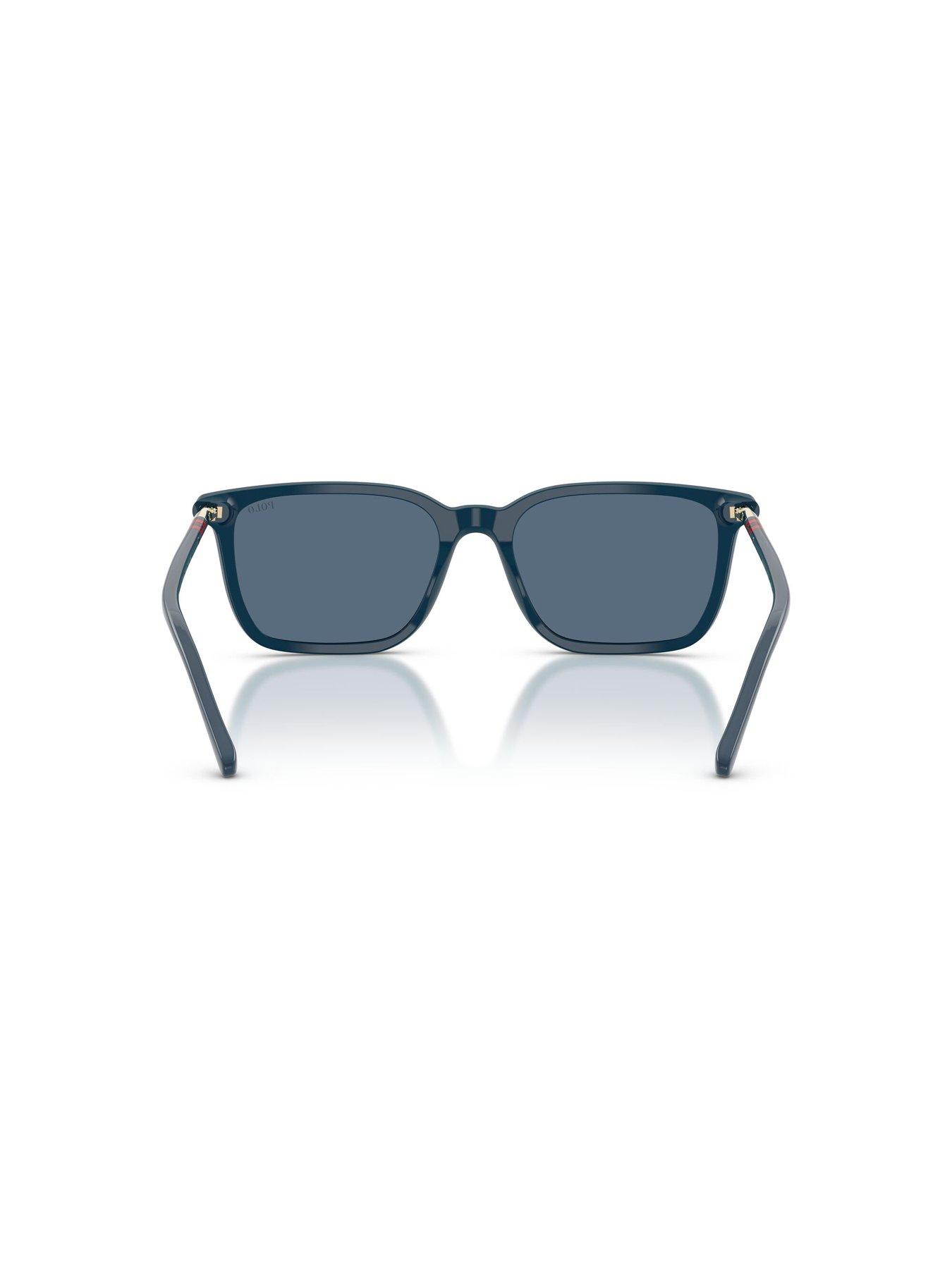 Image 4 of 4 of Polo Ralph Lauren 0Ph4226 Square Sunglasses- Blue