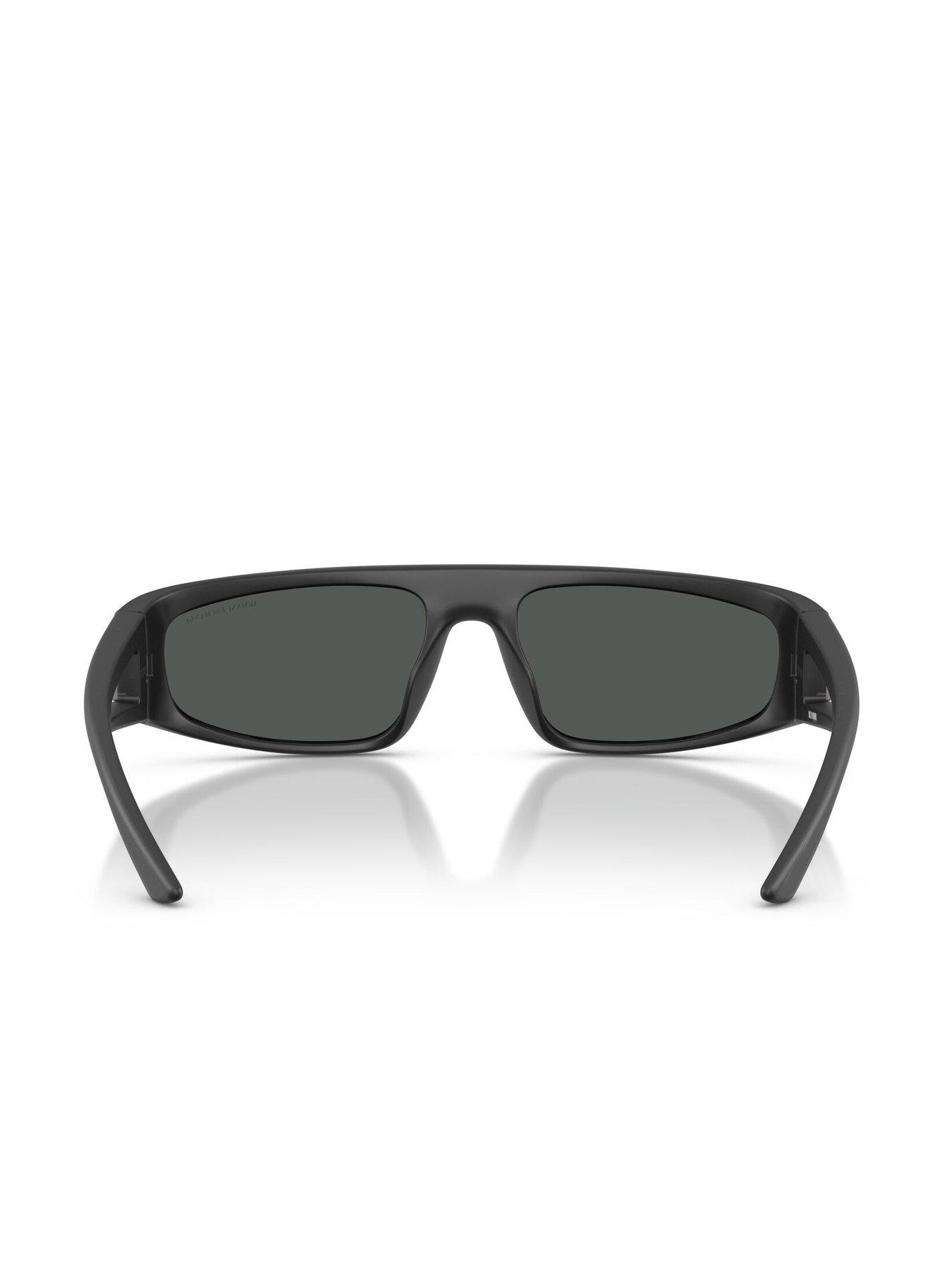 Image 4 of 4 of Armani Exchange Ax 0Ax4159Su Square Sunglasses- Black