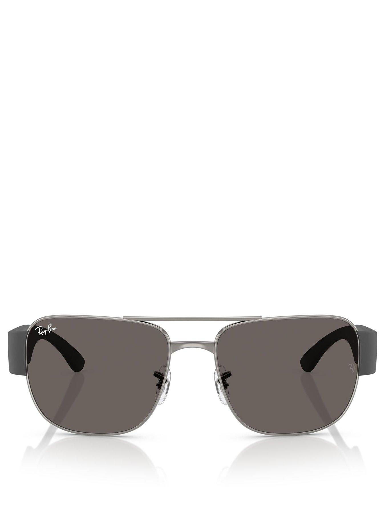 Image 3 of 4 of Ray-Ban Ray Ban 0Rb3756 Aviator Sunglasses- Dark Grey
