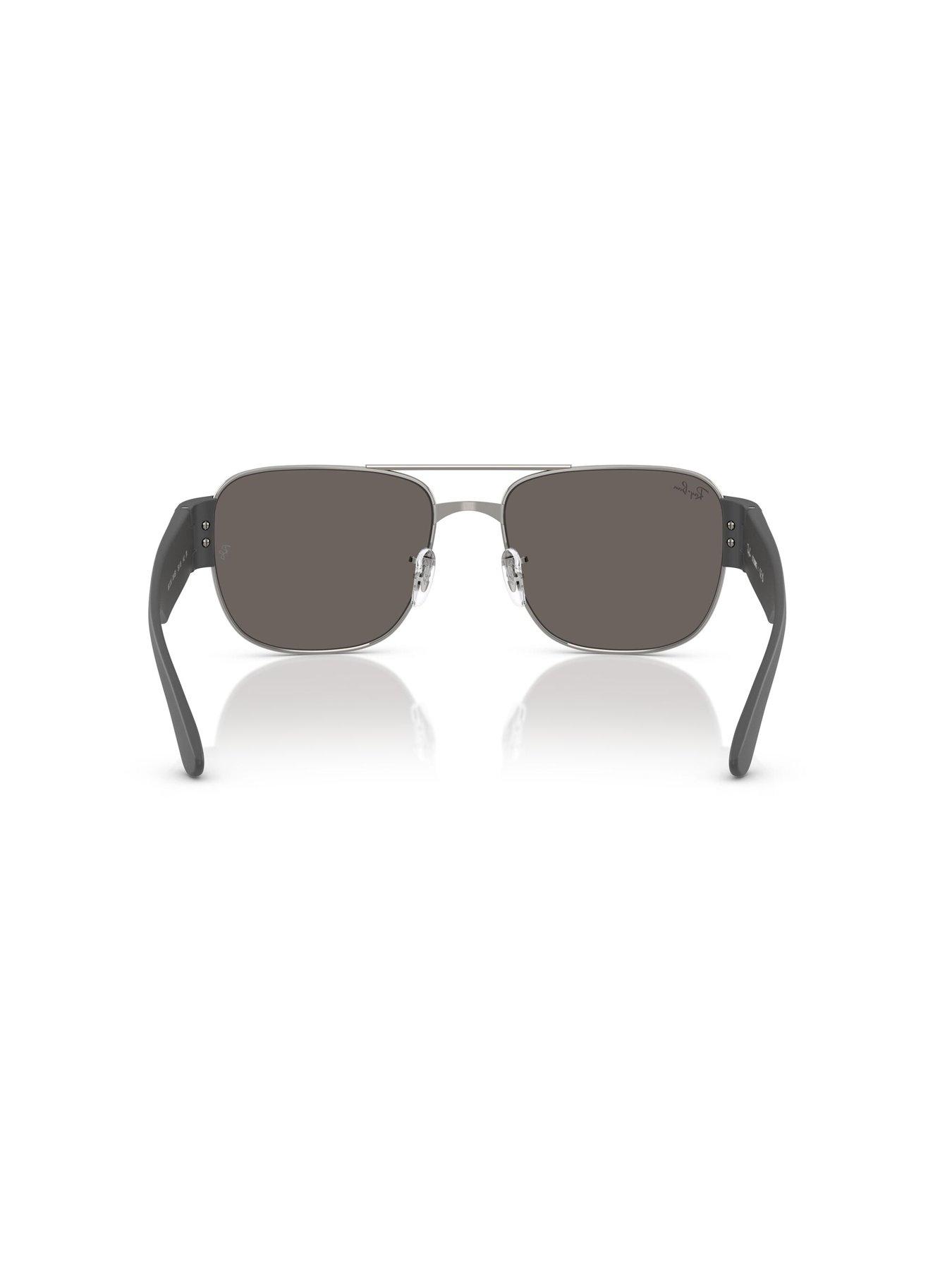 Image 4 of 4 of Ray-Ban Ray Ban 0Rb3756 Aviator Sunglasses- Dark Grey