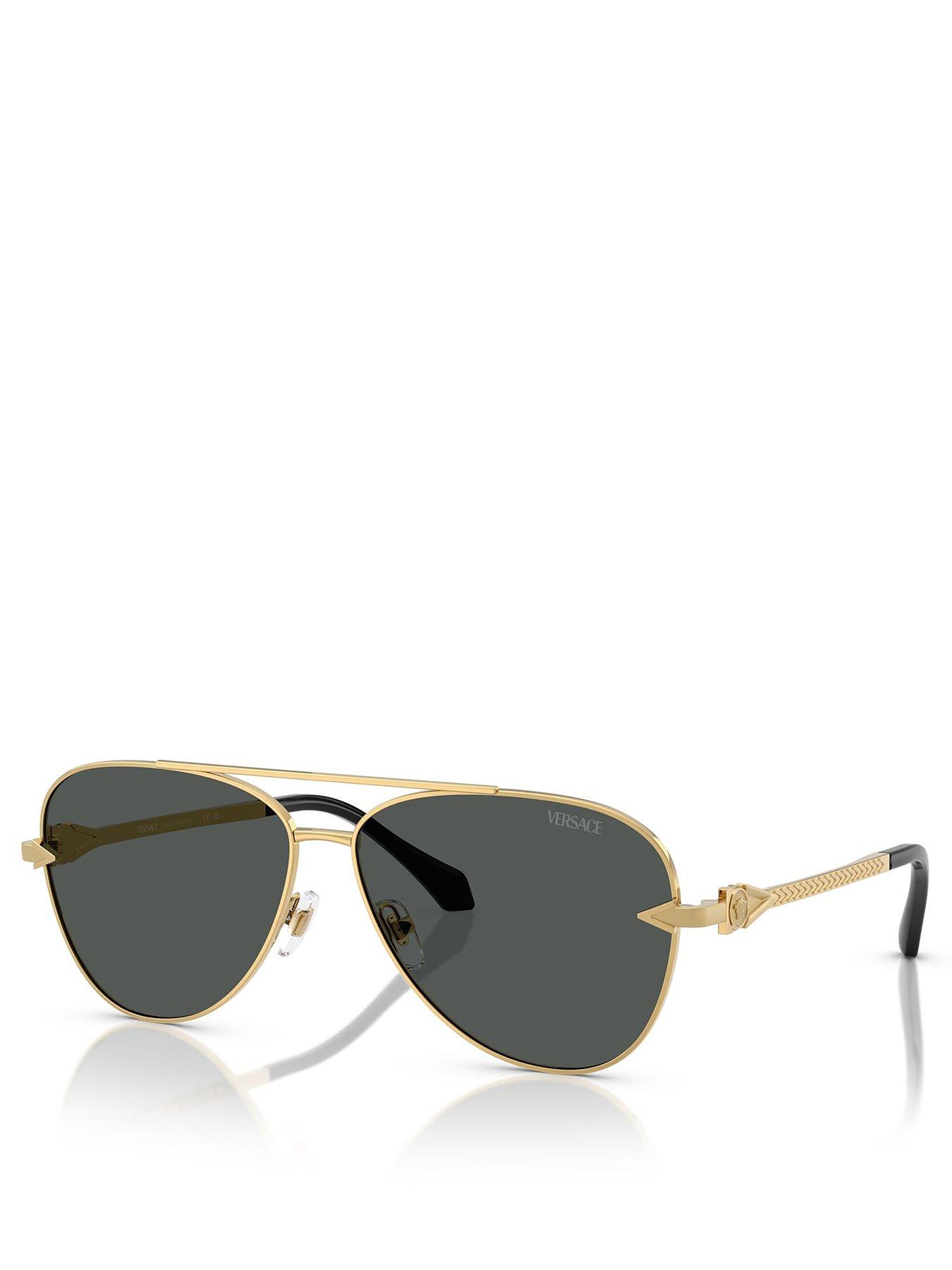 versace-0ve2283-aviator-sunglasses--gold