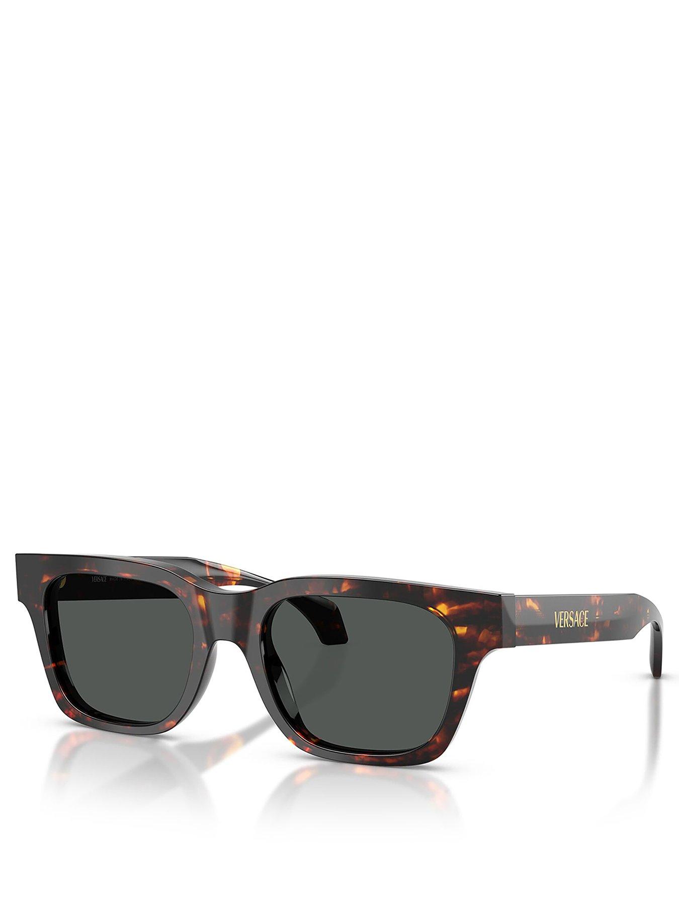 undefined 0Ve4486 Square Sunglasses- Brown