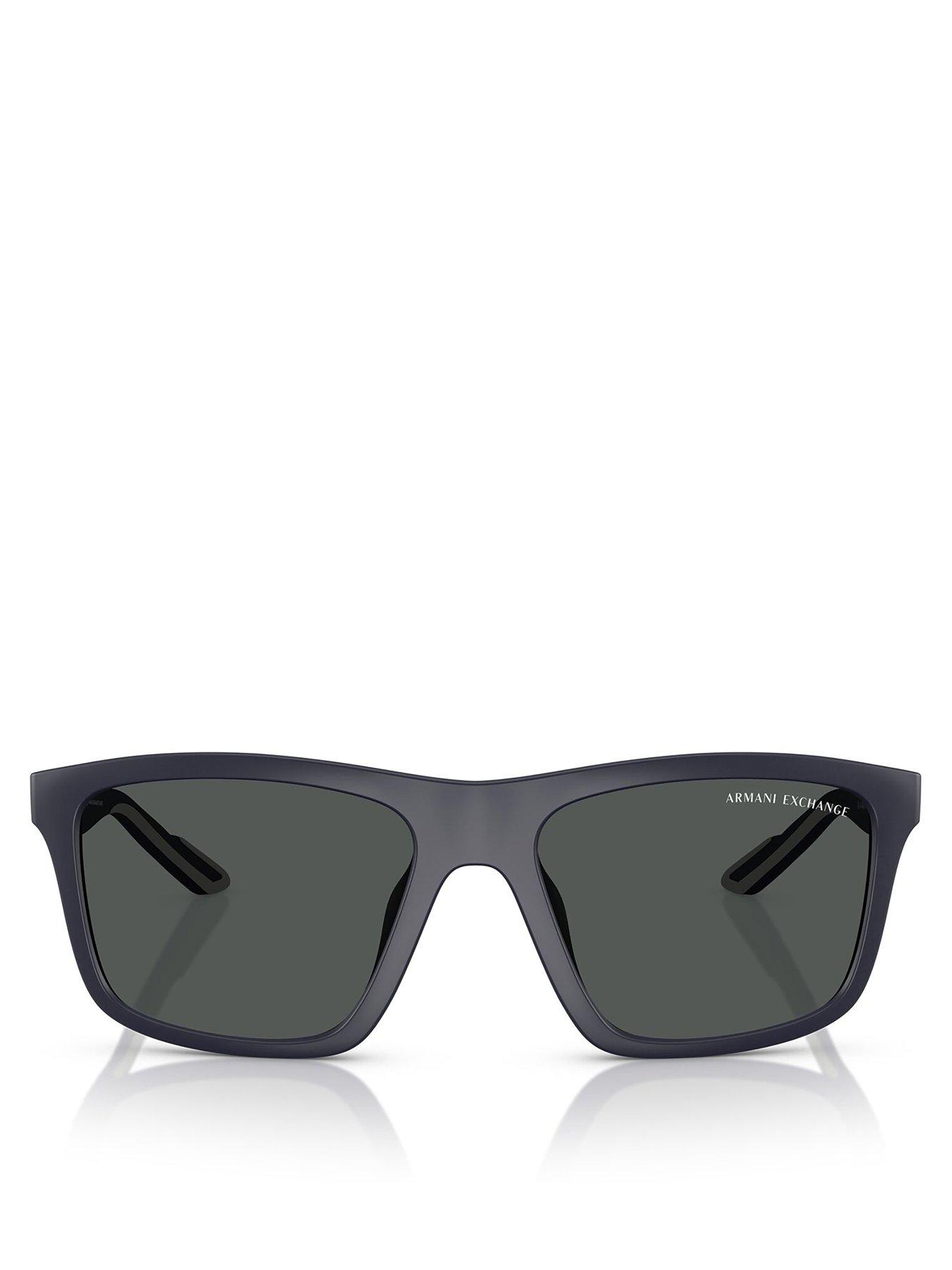  image of armani-exchange-0ax4149su-square-sunglasses--black