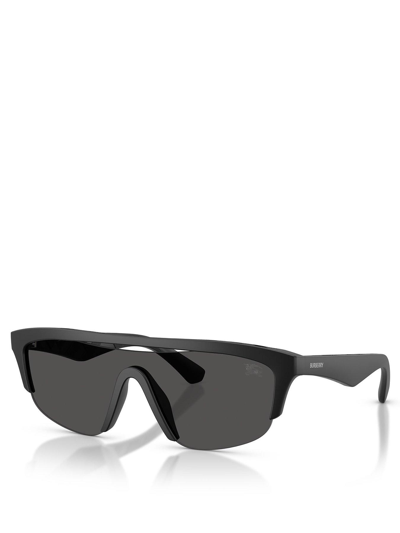 undefined 0Be4460U Visor Sunglasses- Black