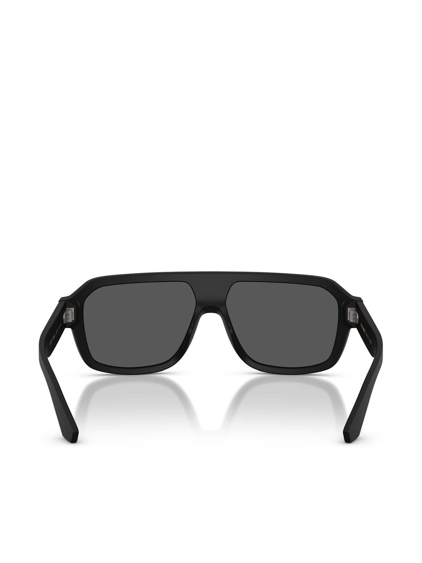 Image 4 of 4 of Dolce & Gabbana Dolce&amp;Gabbana 0Dg4507 Square Sunglasses- Black