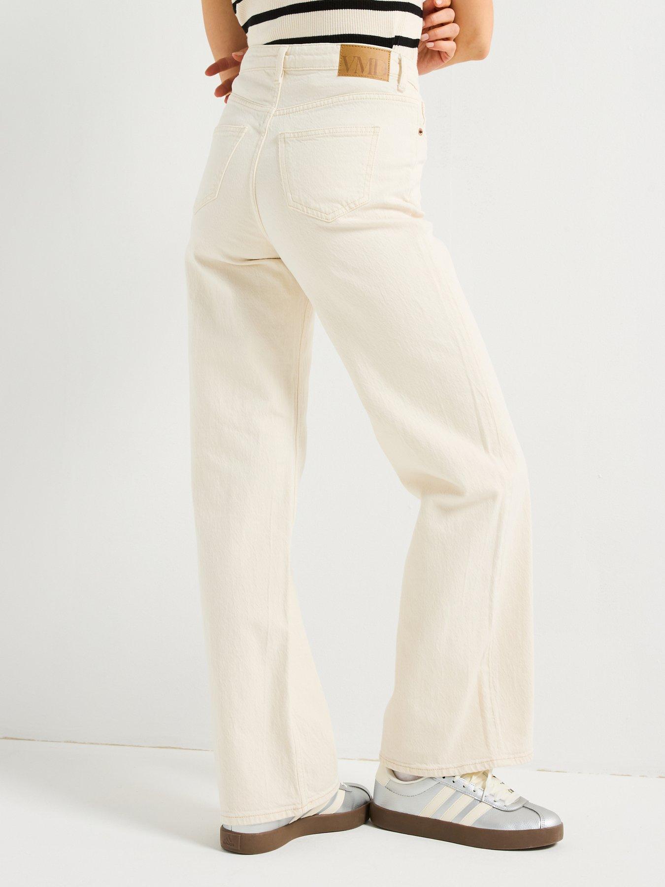  image of vero-moda-tessa-high-rise-wide-jean-white