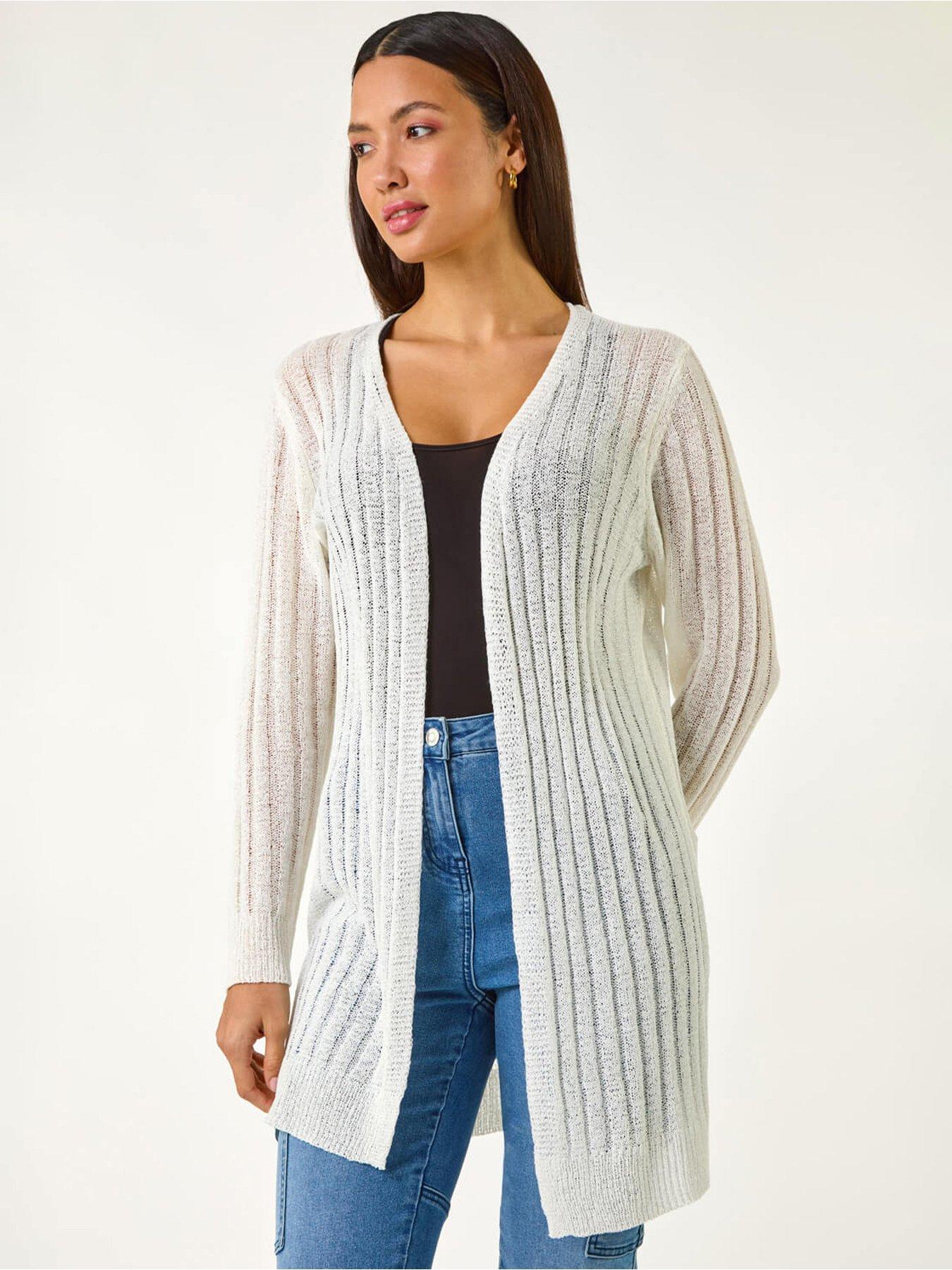  image of roman-longline-lightweight-knit-cardigan