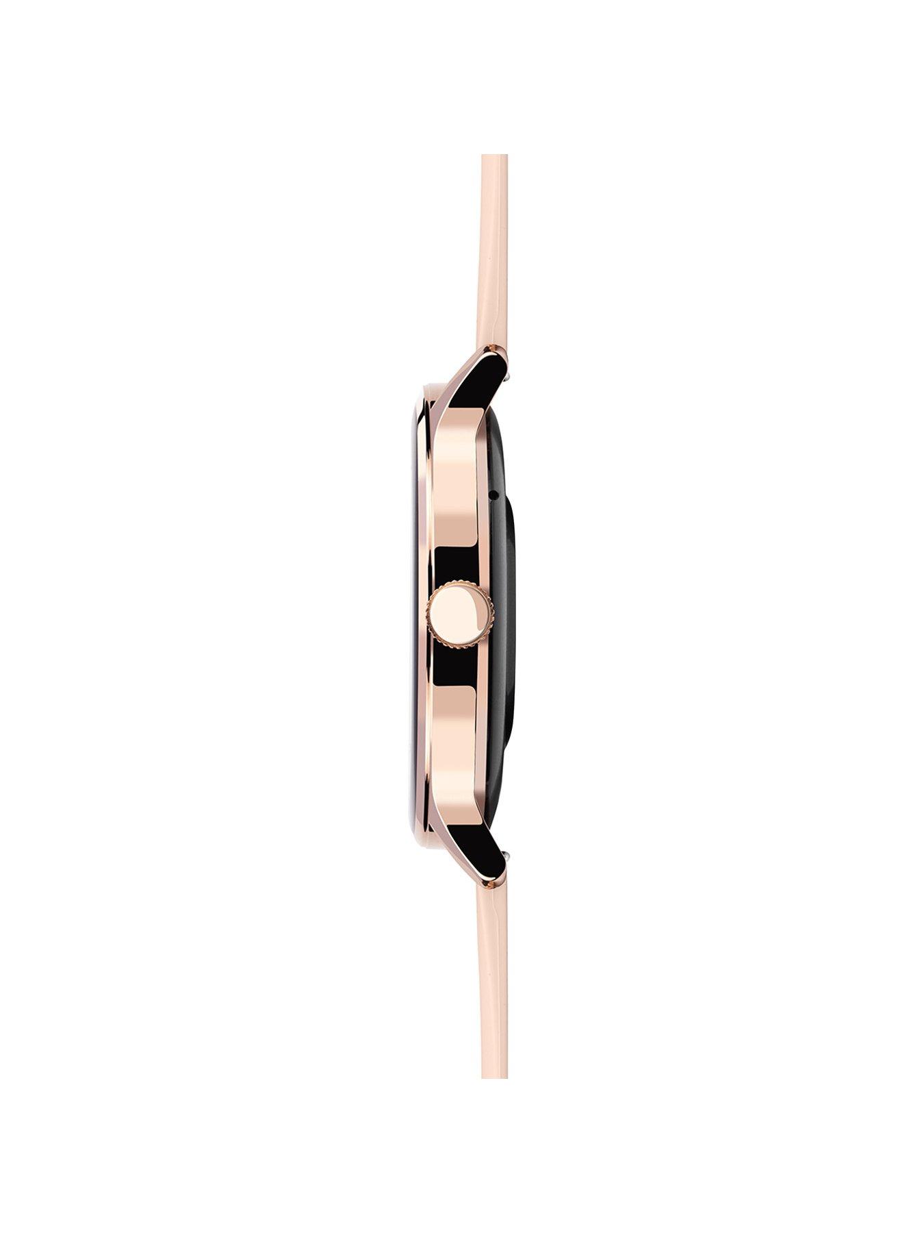 Image 4 of 6 of Sekonda Women's Flex Plus Pink Silicone Bracelet with AMOLED Dial Smartwatch