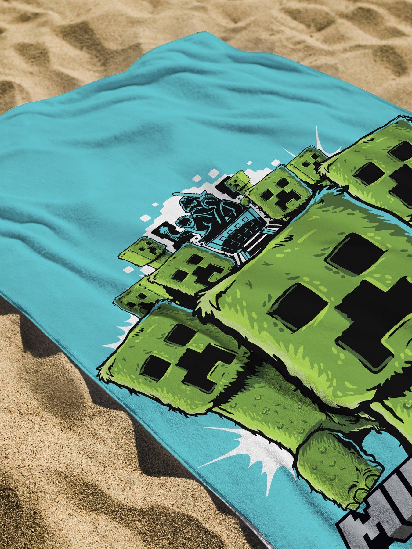 minecraft-movie-group-towel