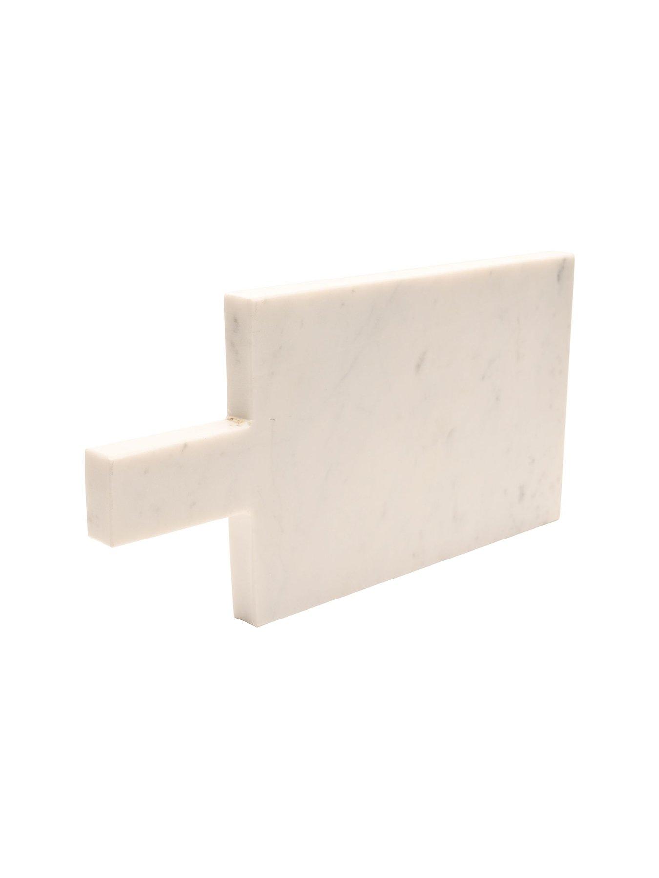 Image 2 of 2 of Hestia Marble Oblong Paddle Chopping Board