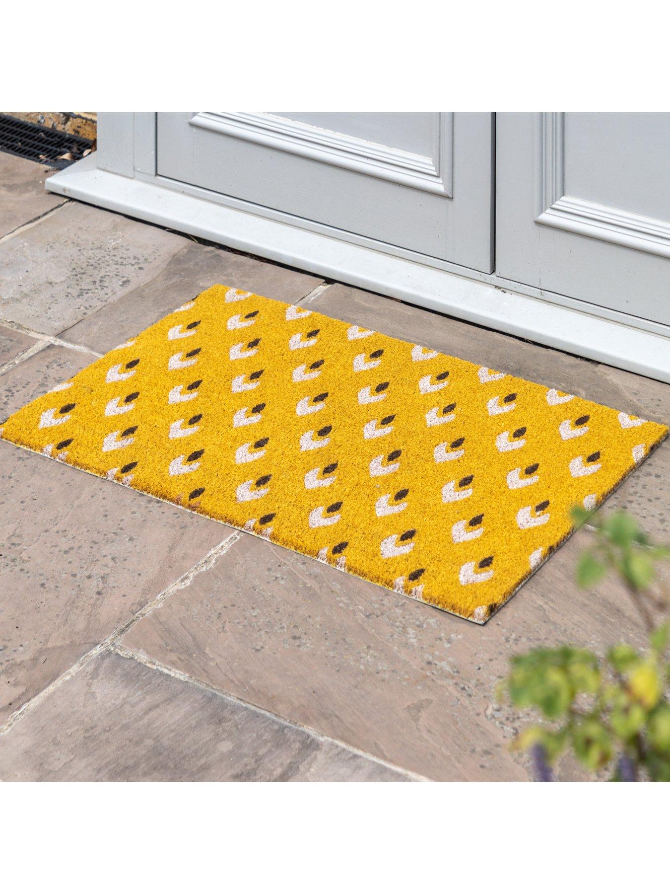 gallery-ikat-ochre-coir-doormat-600x900mm