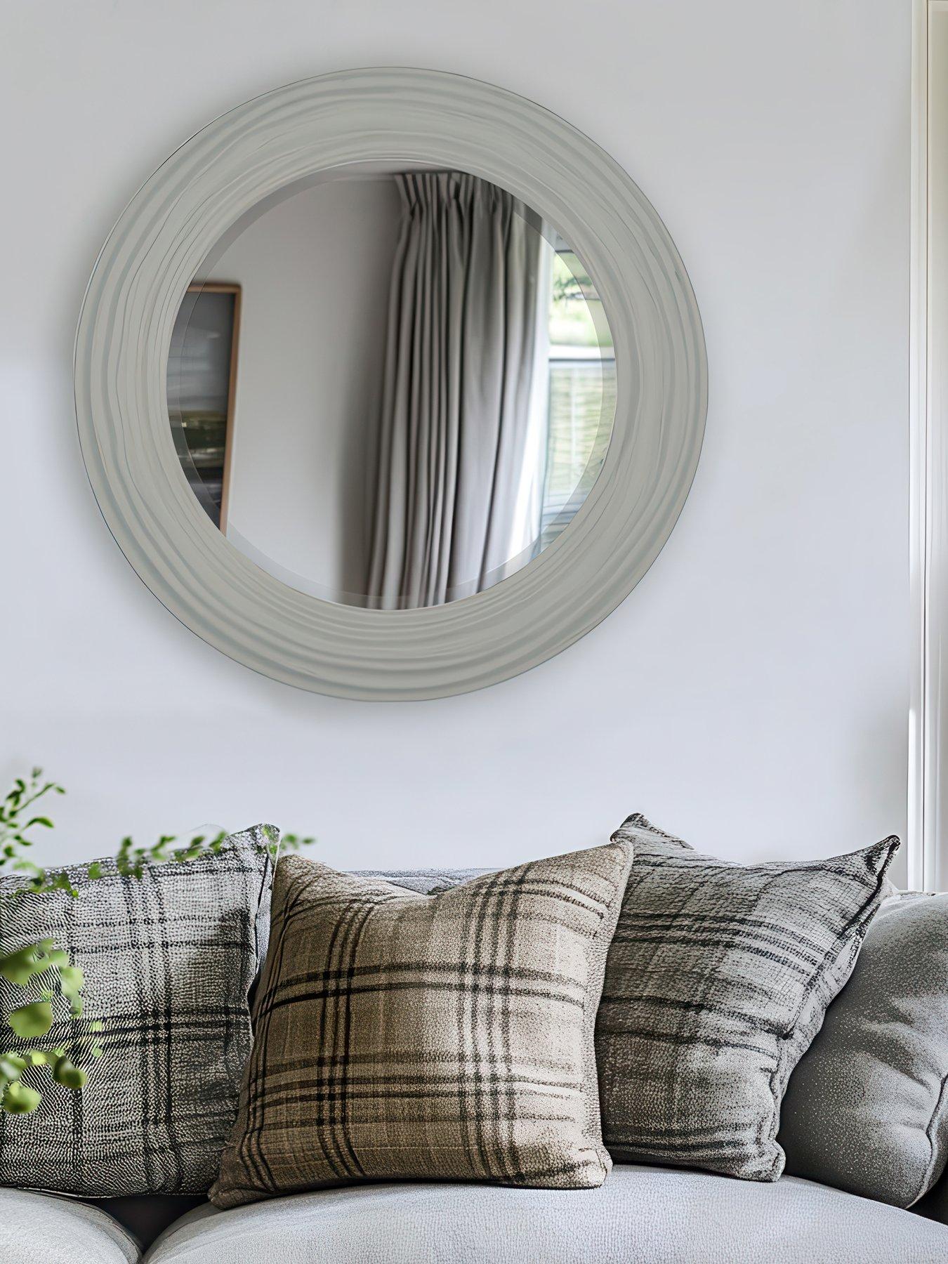 undefined Cumbria Mirror Light Grey
