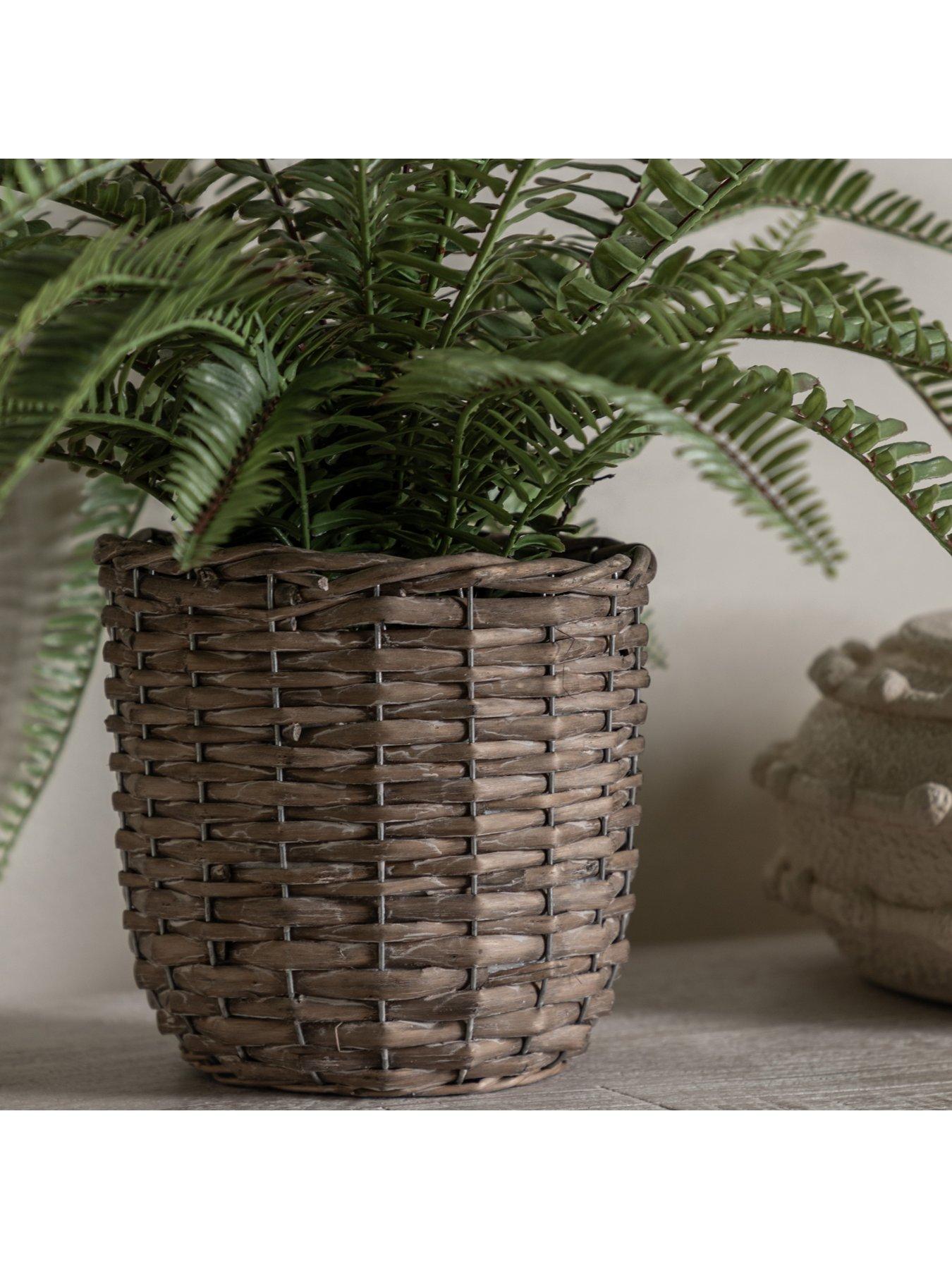  image of gallery-direct-artificial-fern-plant-in-pot