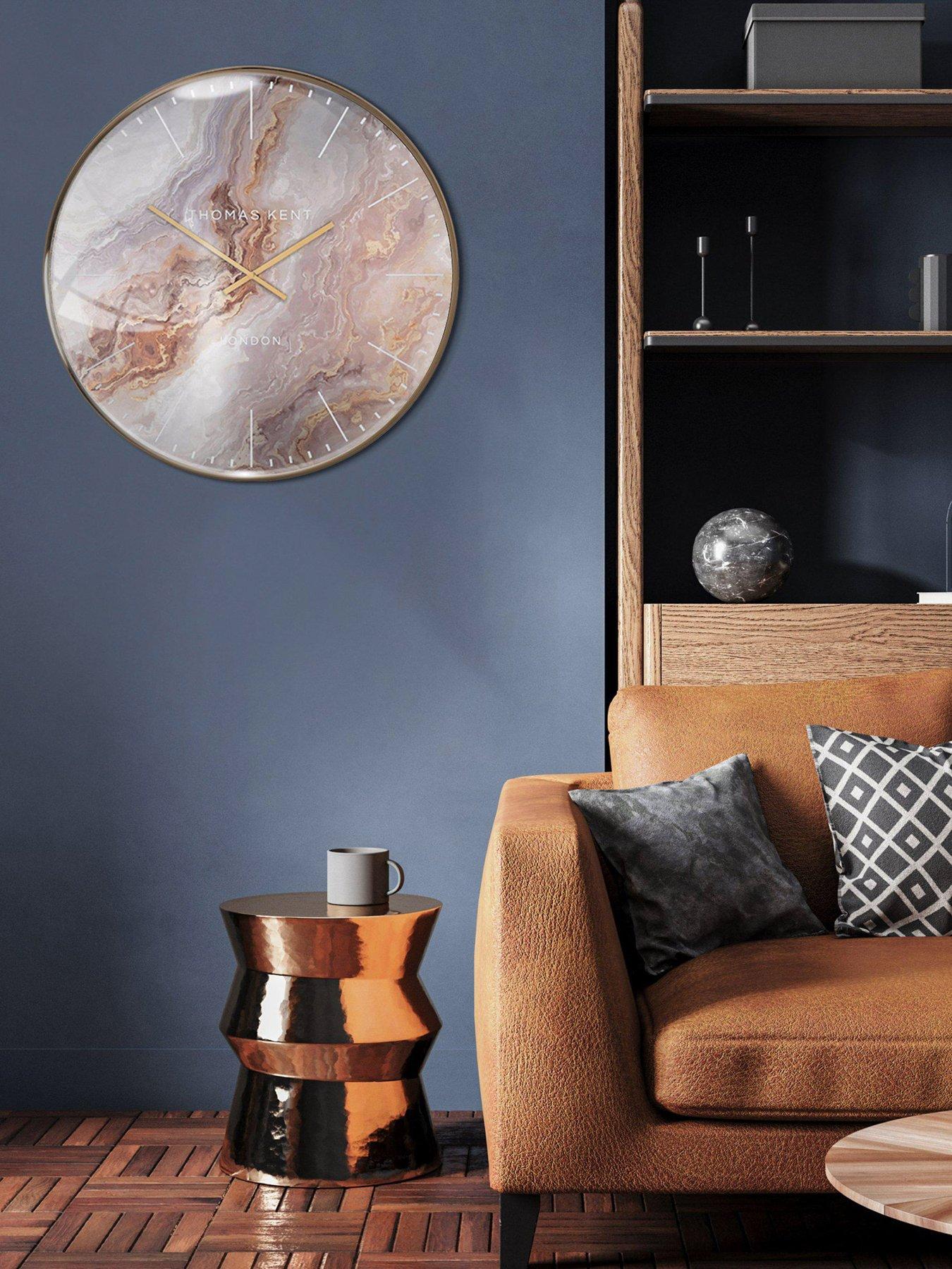 Gallery Direct Thomas Kent Oyster Bronze Wall Clock