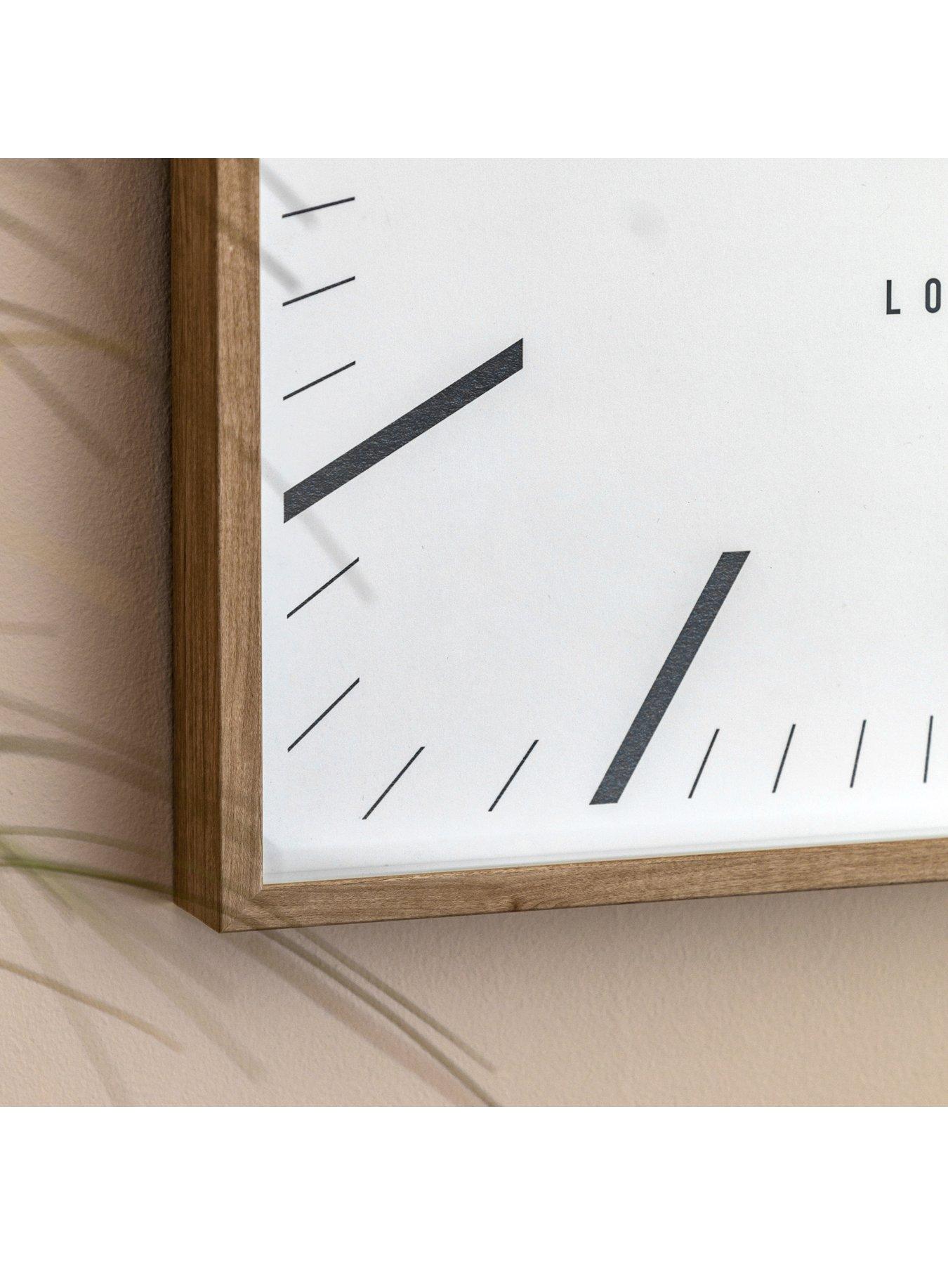  image of gallery-direct-penhurst-wall-clock-gold