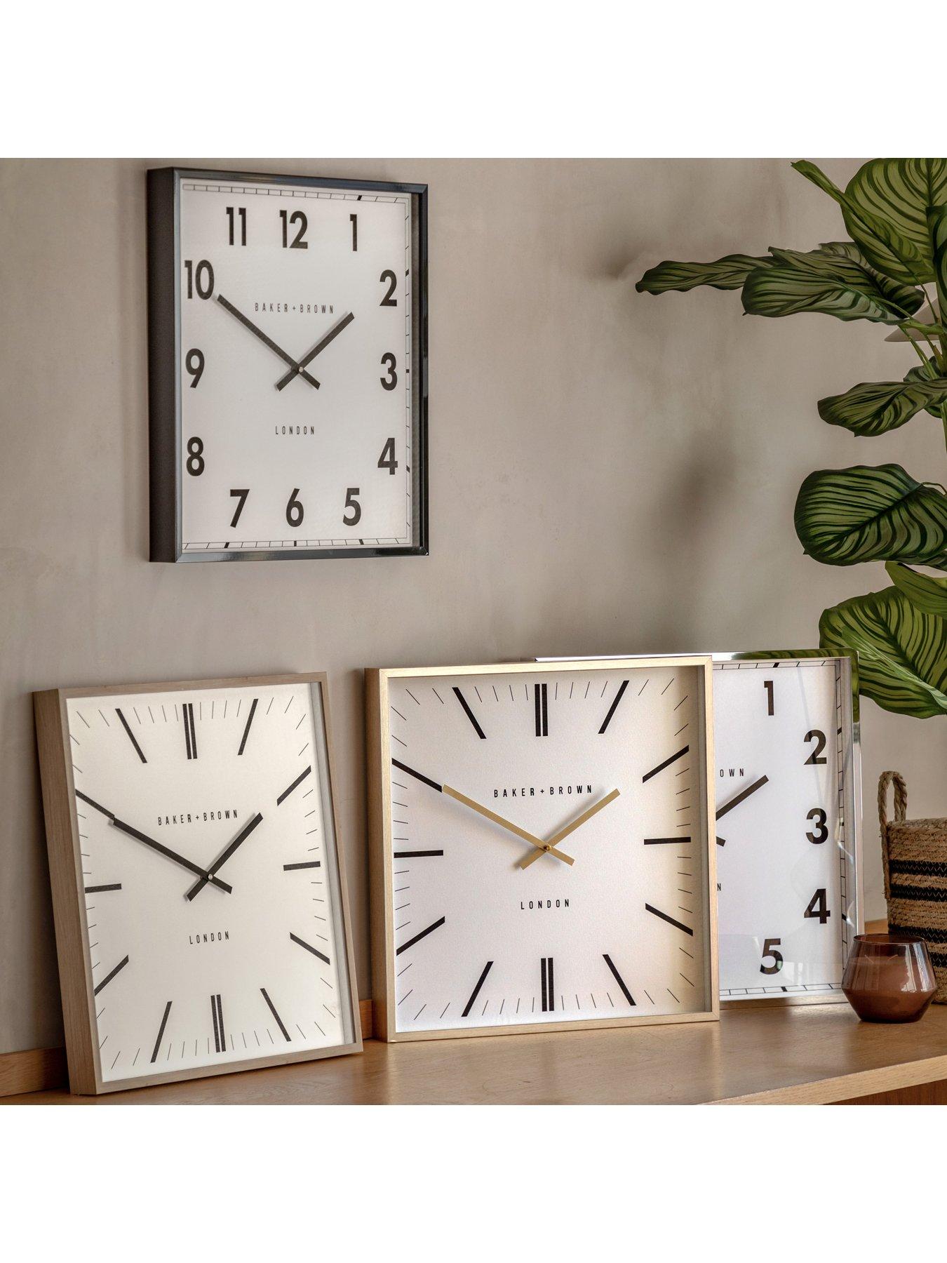  image of gallery-direct-penhurst-wall-clock-gold