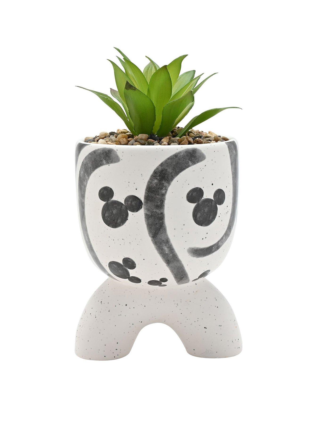 disney-mickey-shapes-arch-footed-planter-with-faux-plant