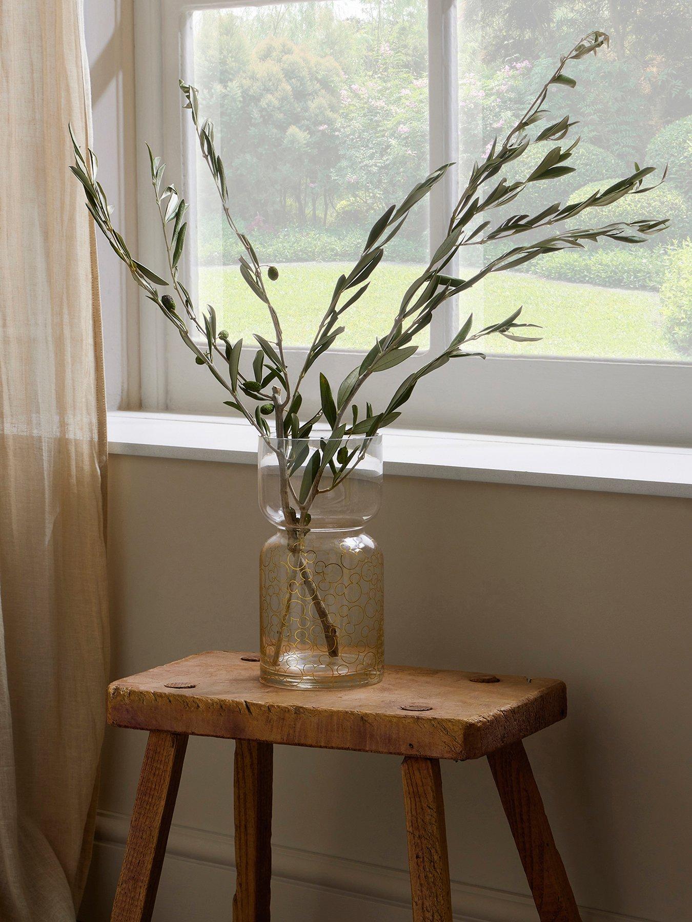 undefined Mickey Shapes Glass Vase 22cm