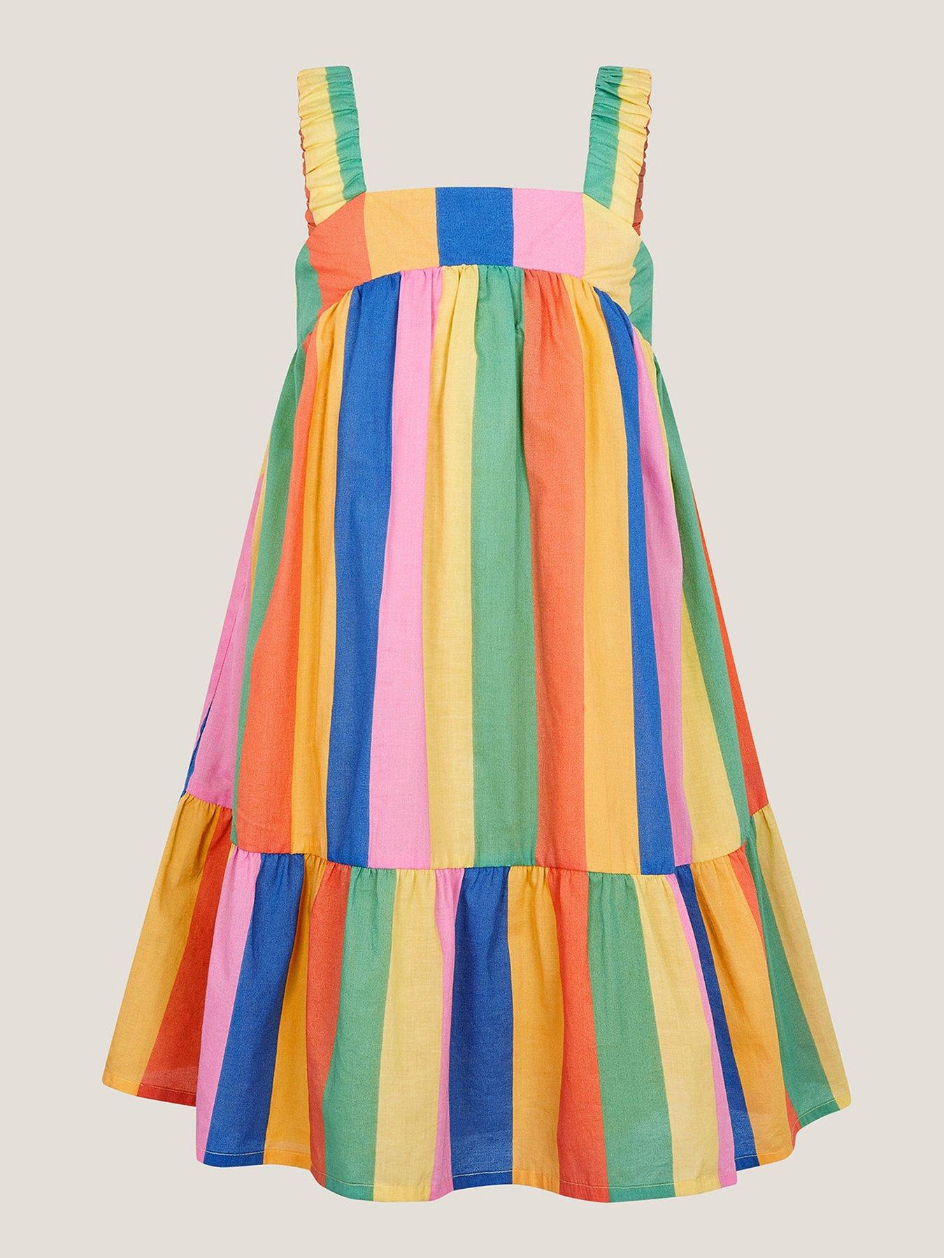 monsoon-girls-stripe-dress-multi