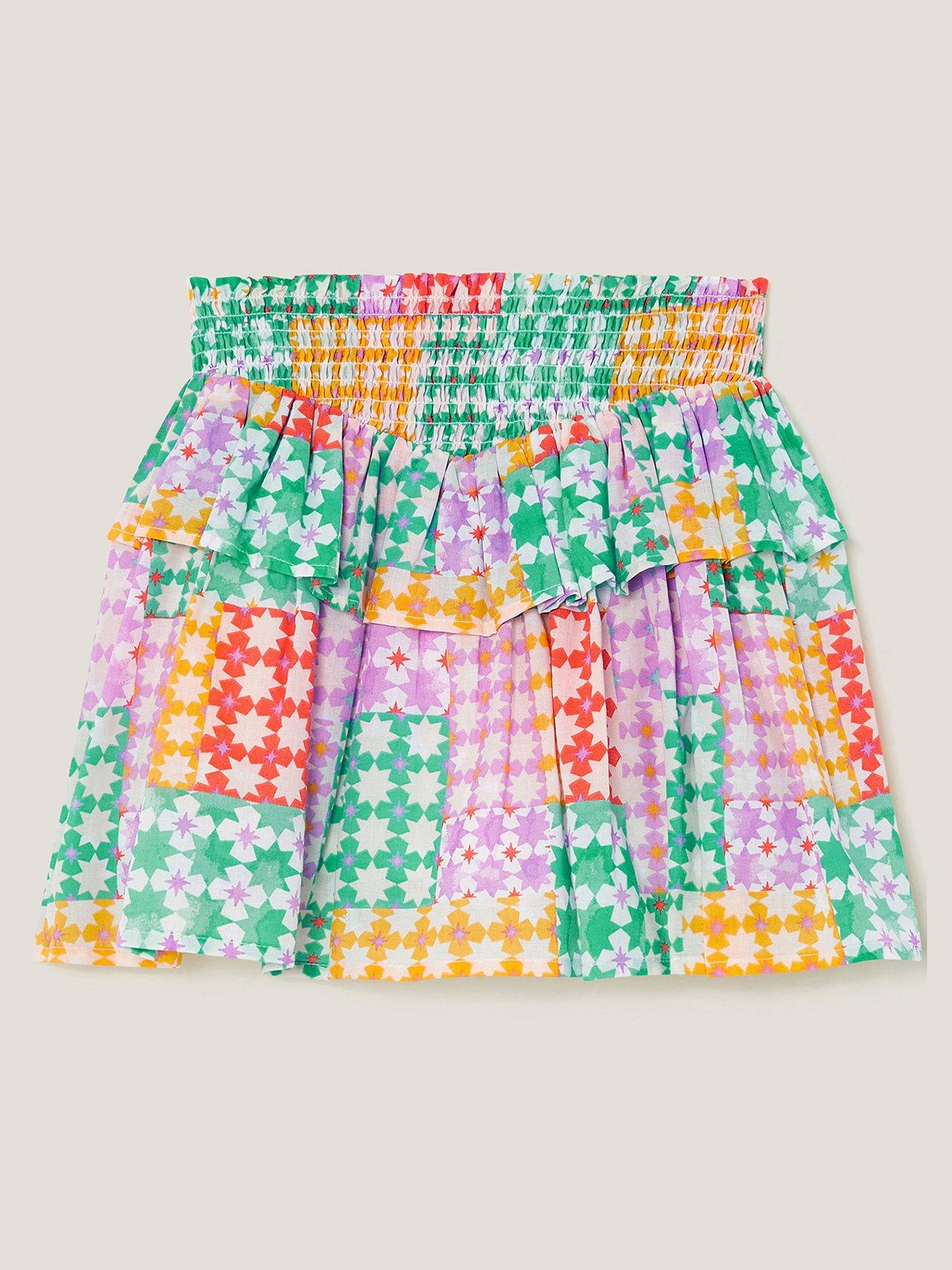 monsoon-girls-star-print-skort-multi