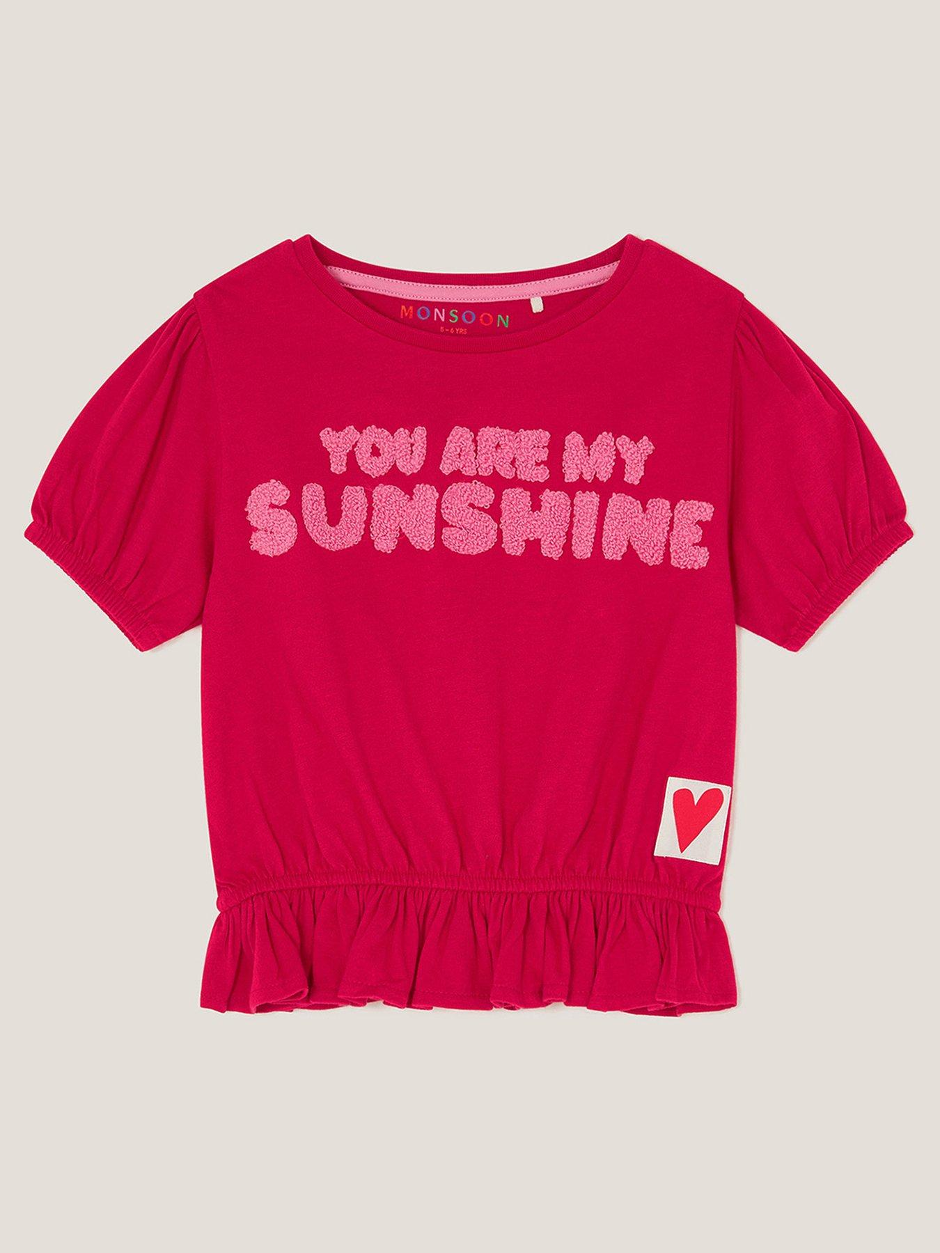 monsoon-girls-you-are-my-sunshine-short-sleeve-t-shirt-red