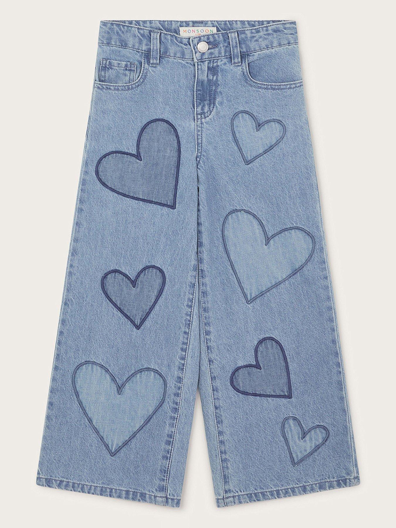 monsoon-girls-heart-embroidered-wide-leg-jeans-blue
