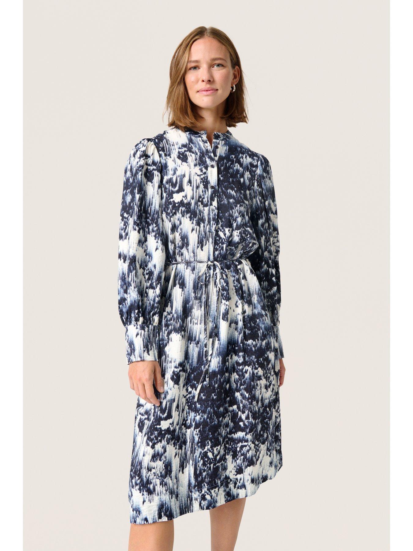  image of soaked-in-luxury-jazzlyn-dress-blue