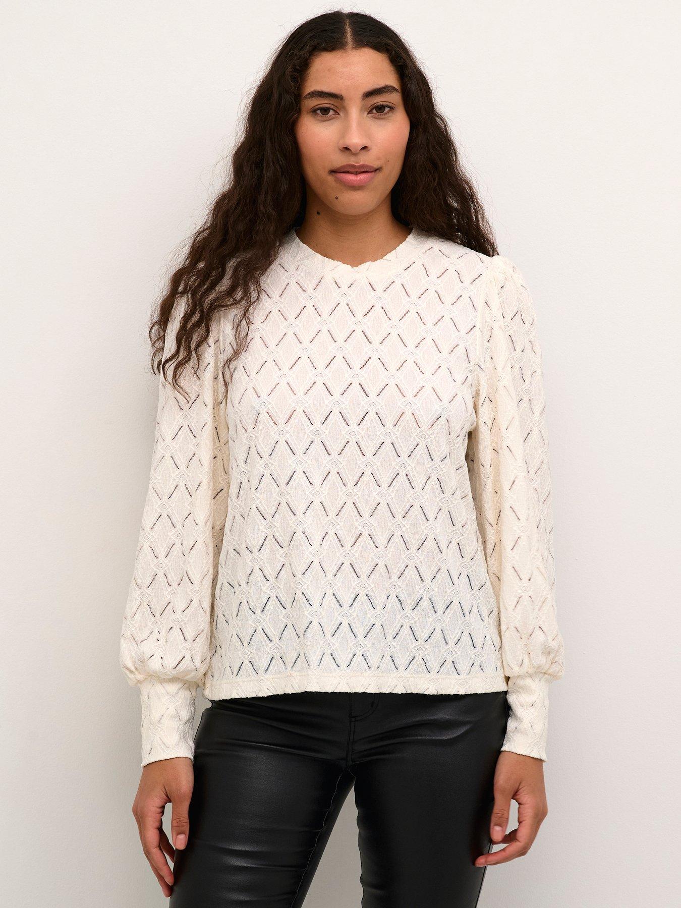 kaffe-tine-lace-blouse-white