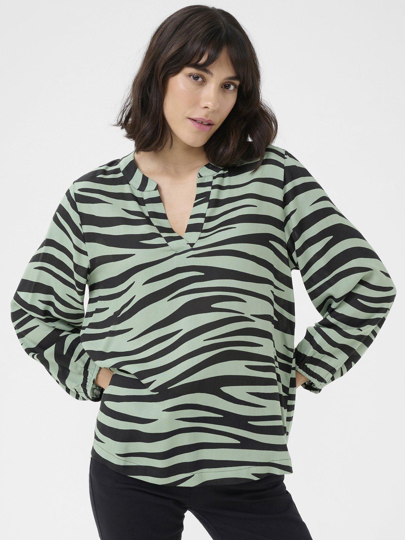 kaffe-janne-blouse-green