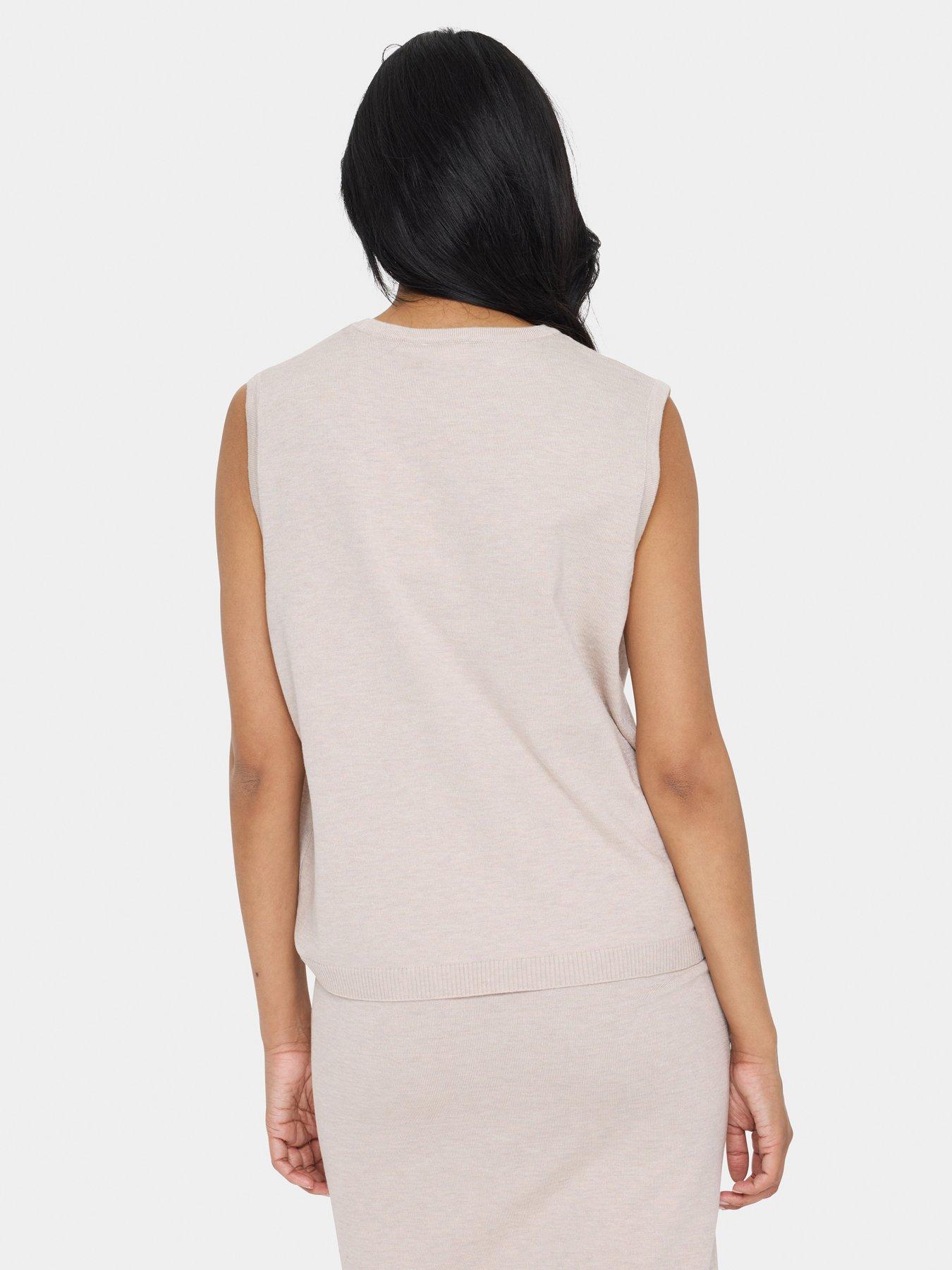  image of saint-tropez-mila-vest-beige