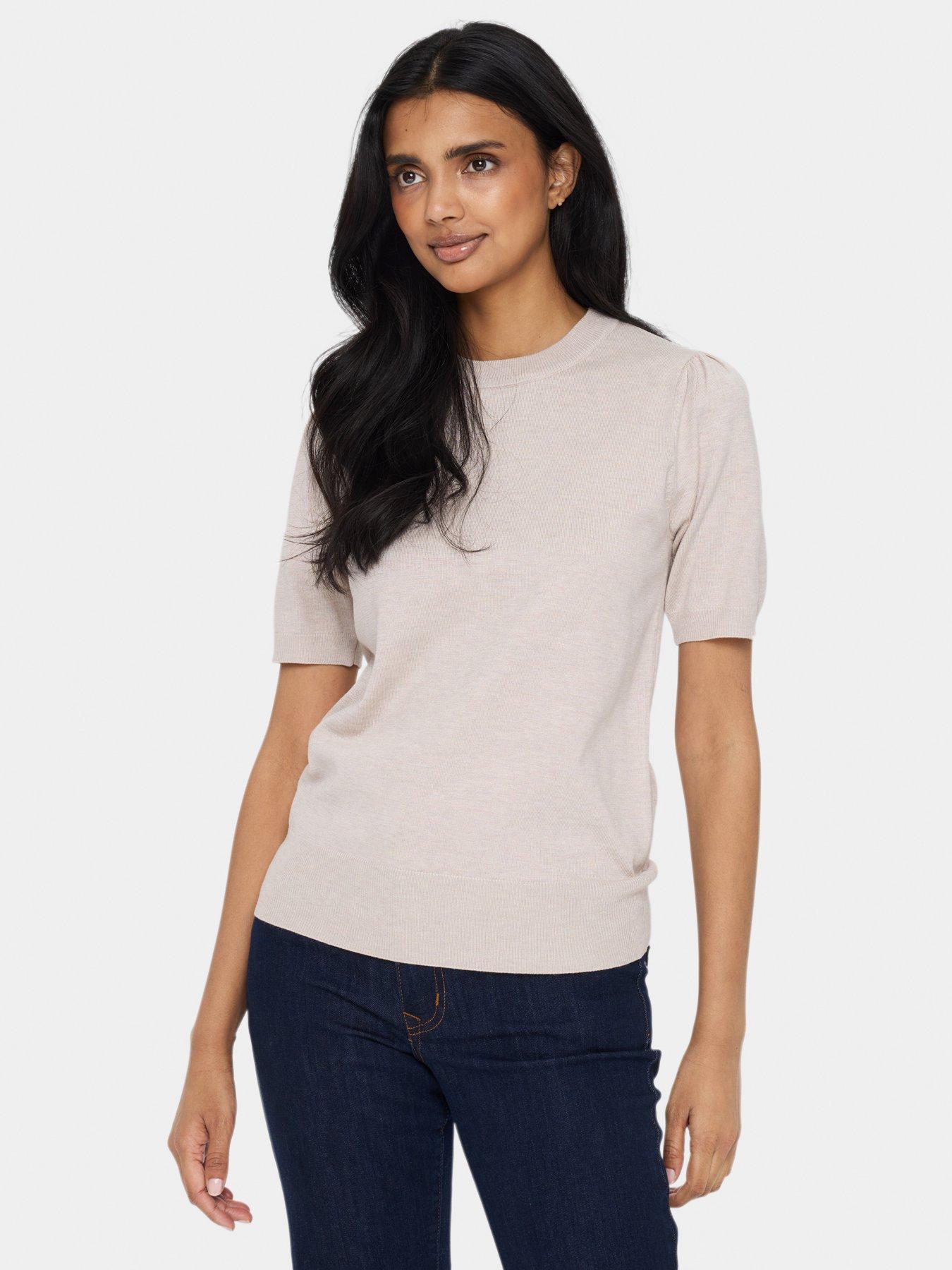 saint-tropez-mila-short-sleeve-jumper-beige