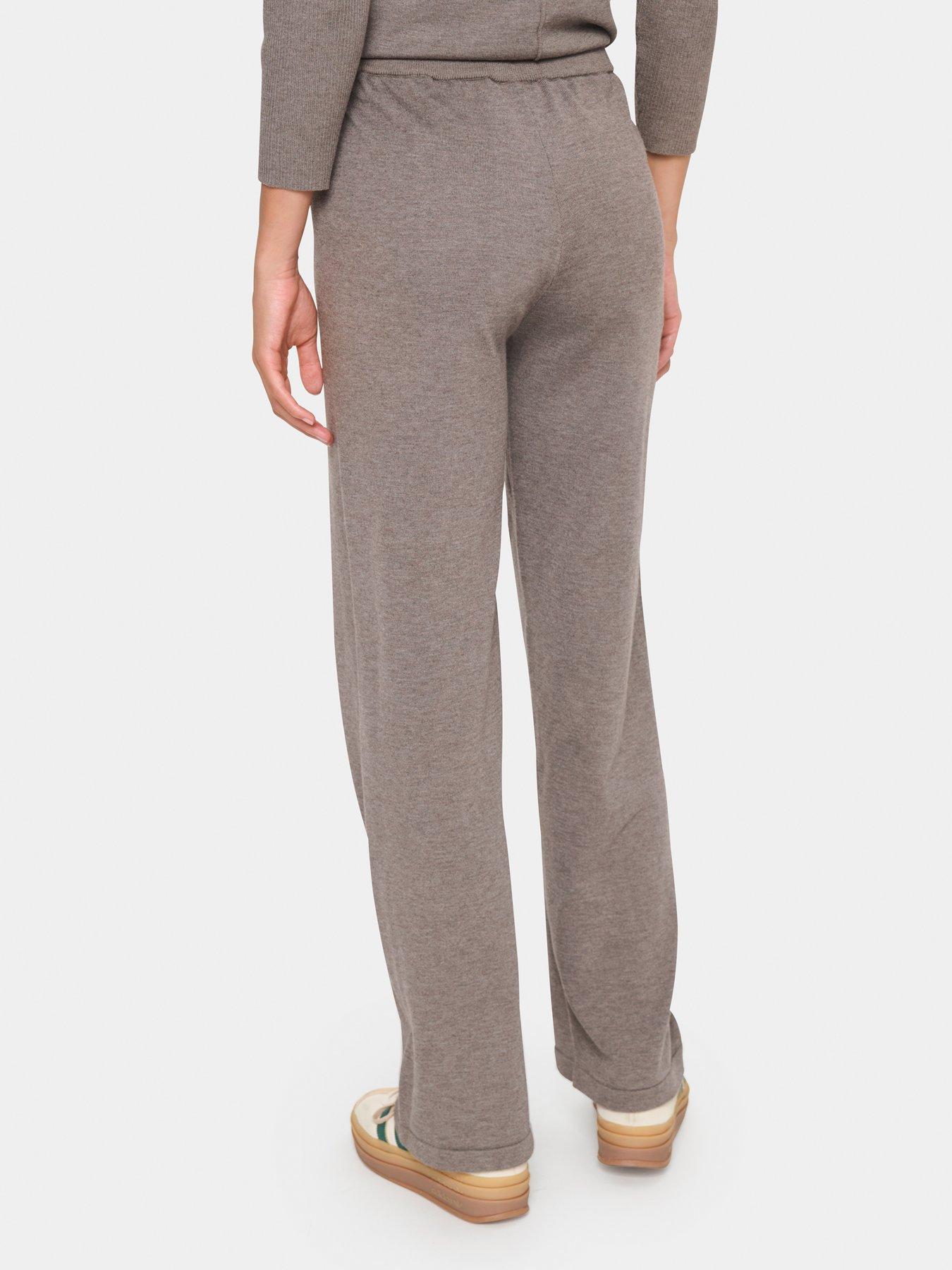 Image 2 of 6 of Saint Tropez Mila Trousers - Brown