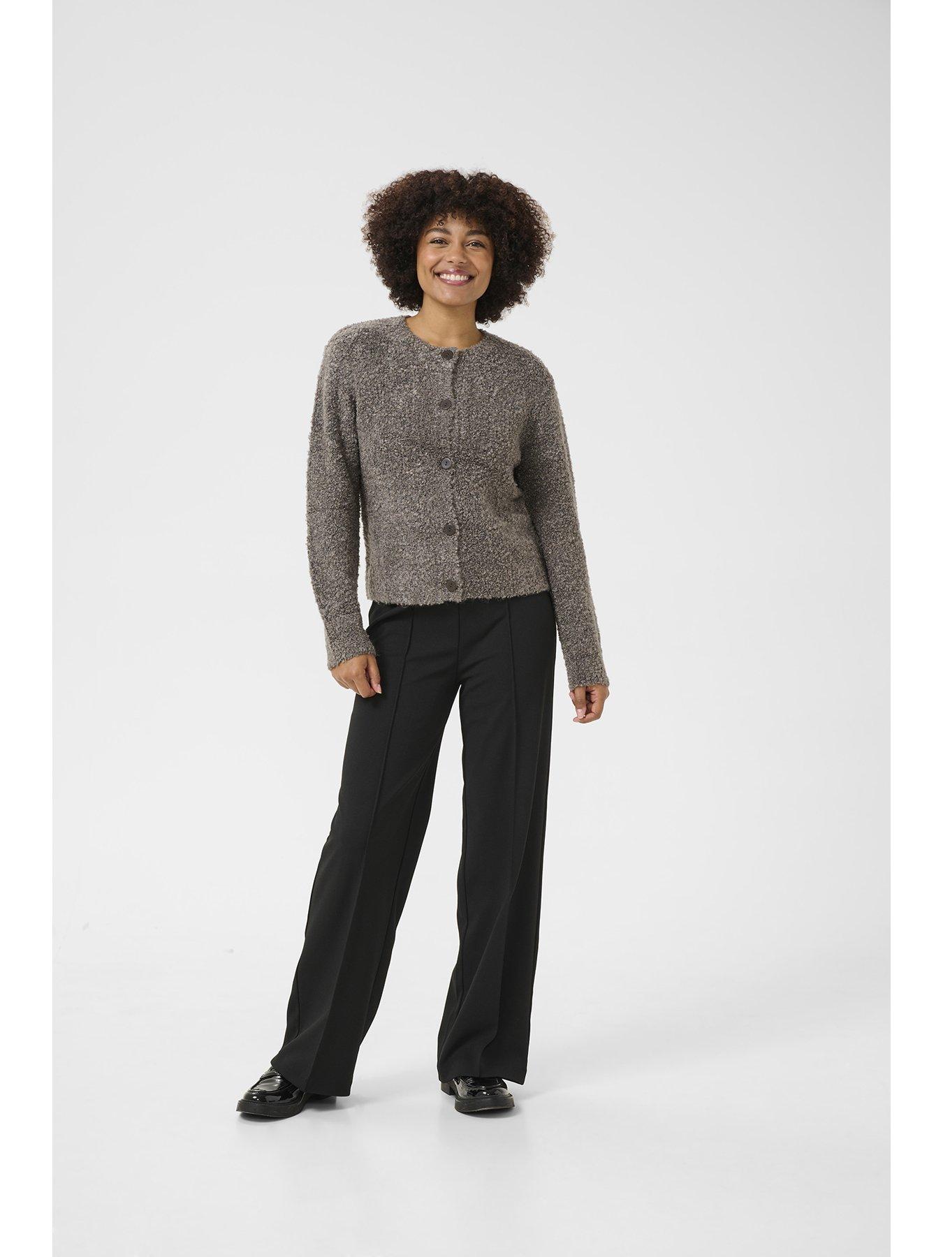  image of soaked-in-luxury-babbette-cardigan-grey