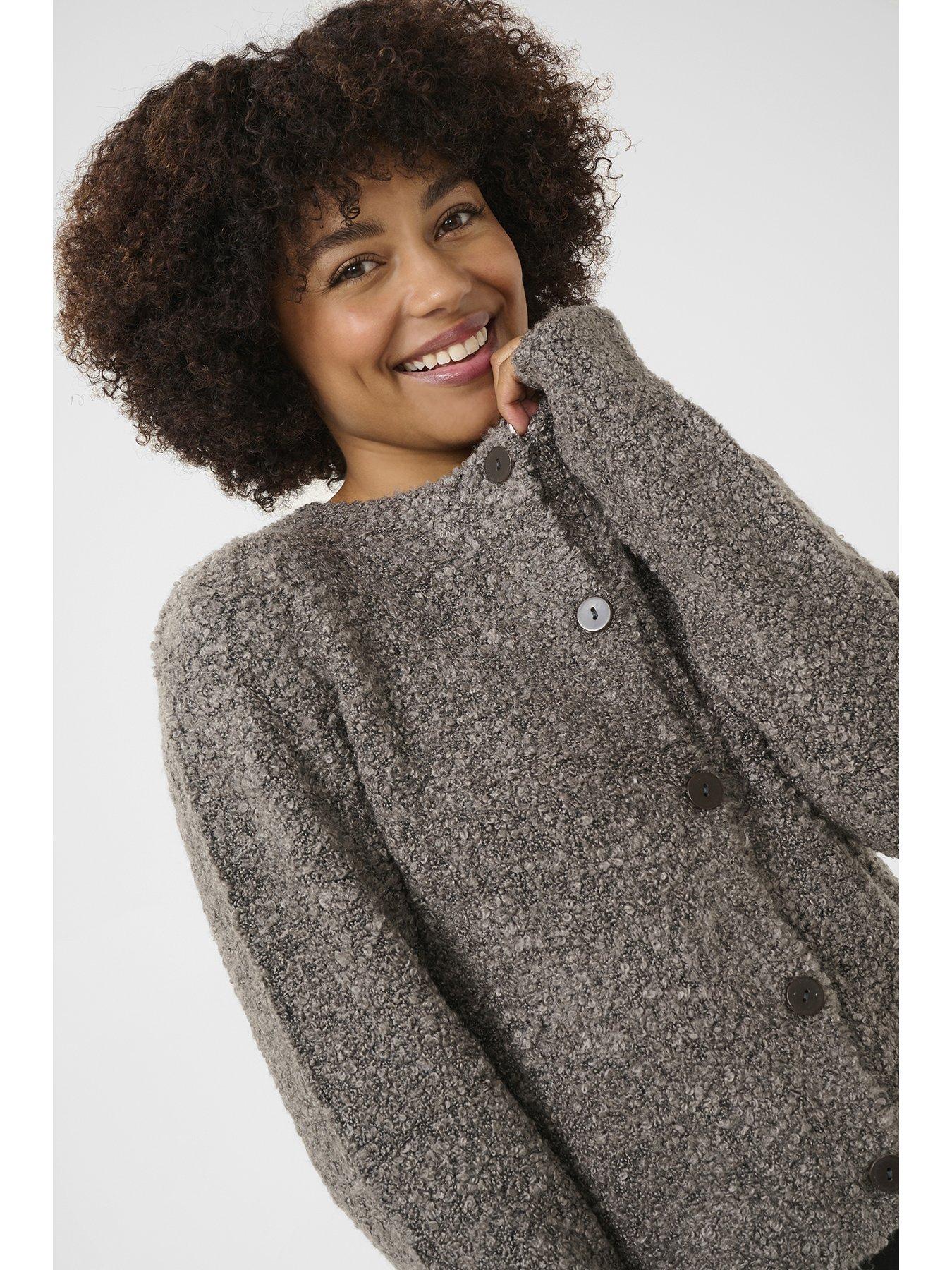  image of soaked-in-luxury-babbette-cardigan-grey