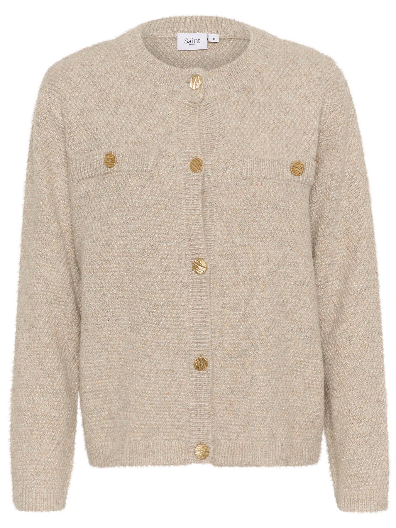  image of saint-tropez-isela-cardigan-white