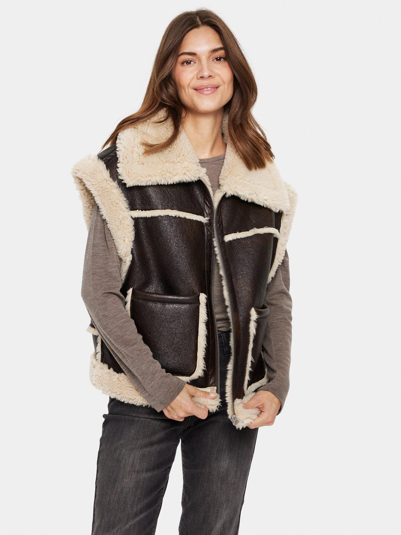 undefined Isaura Waistcoat - Brown