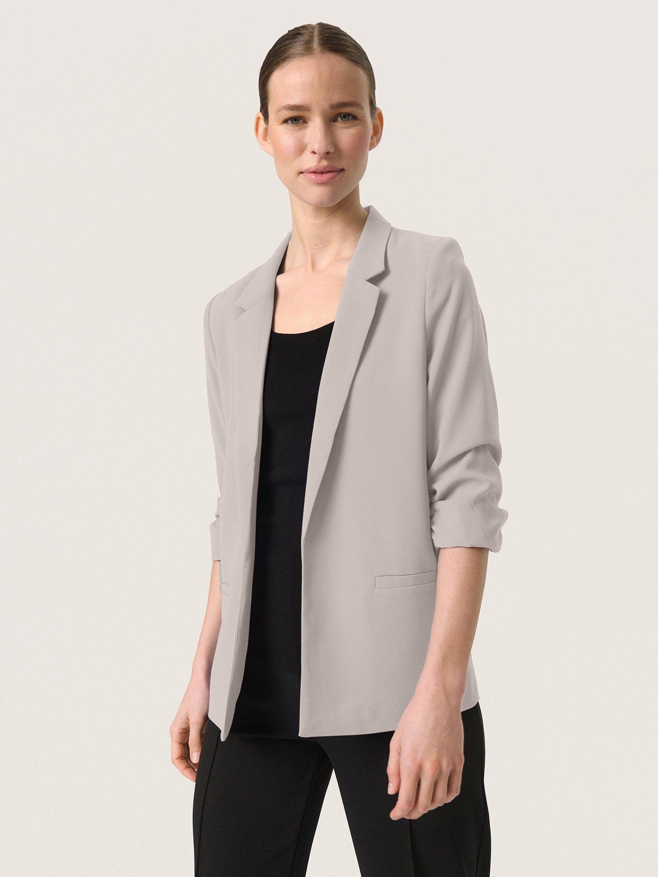 soaked-in-luxury-shirley-blazer-grey