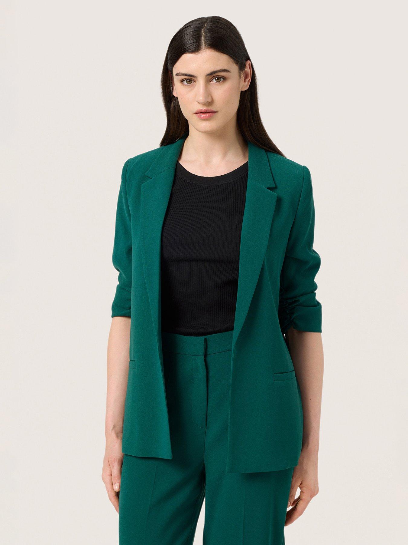 undefined Shirley Blazer - Green