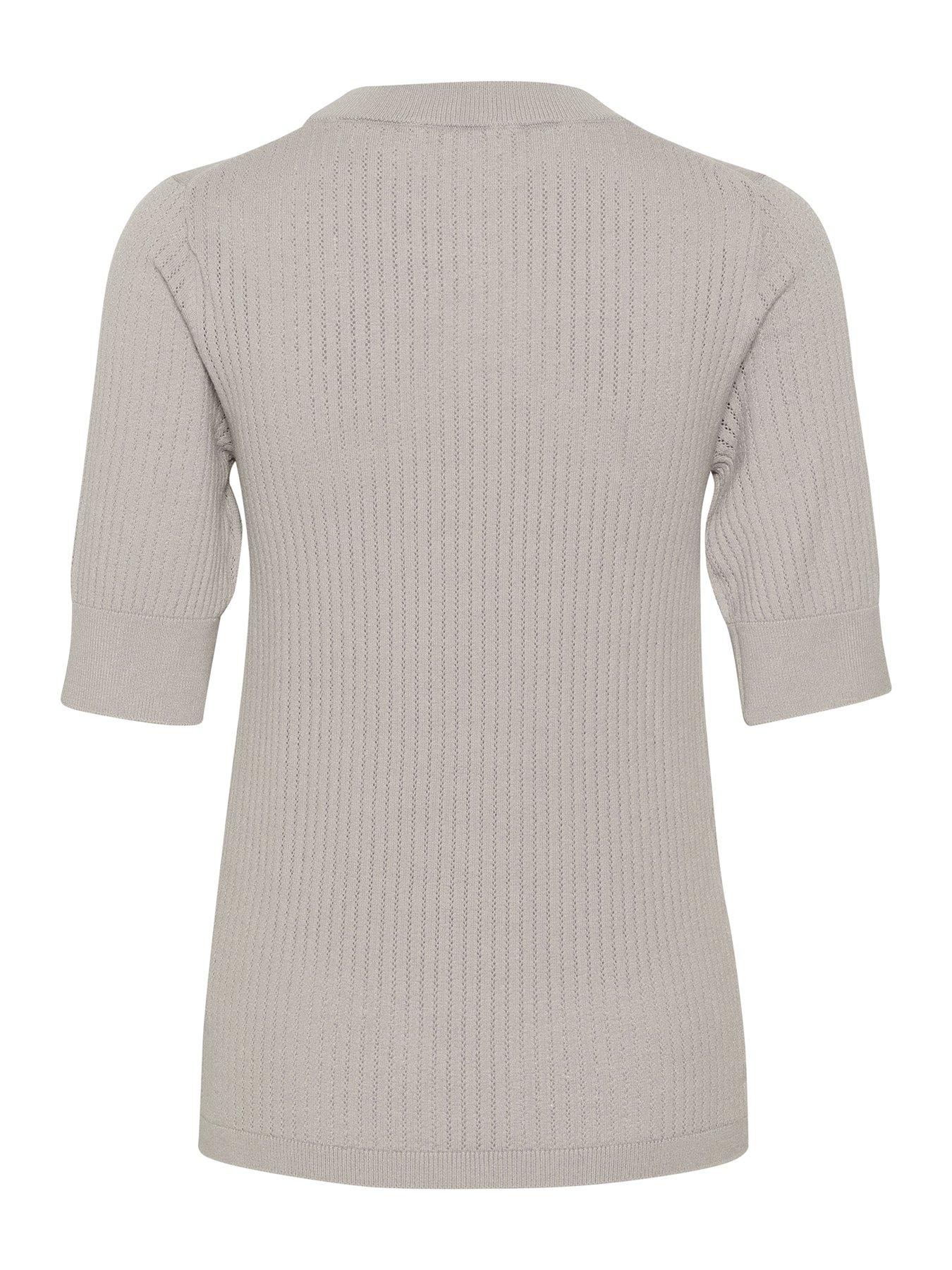  image of soaked-in-luxury-spina-pullover-grey