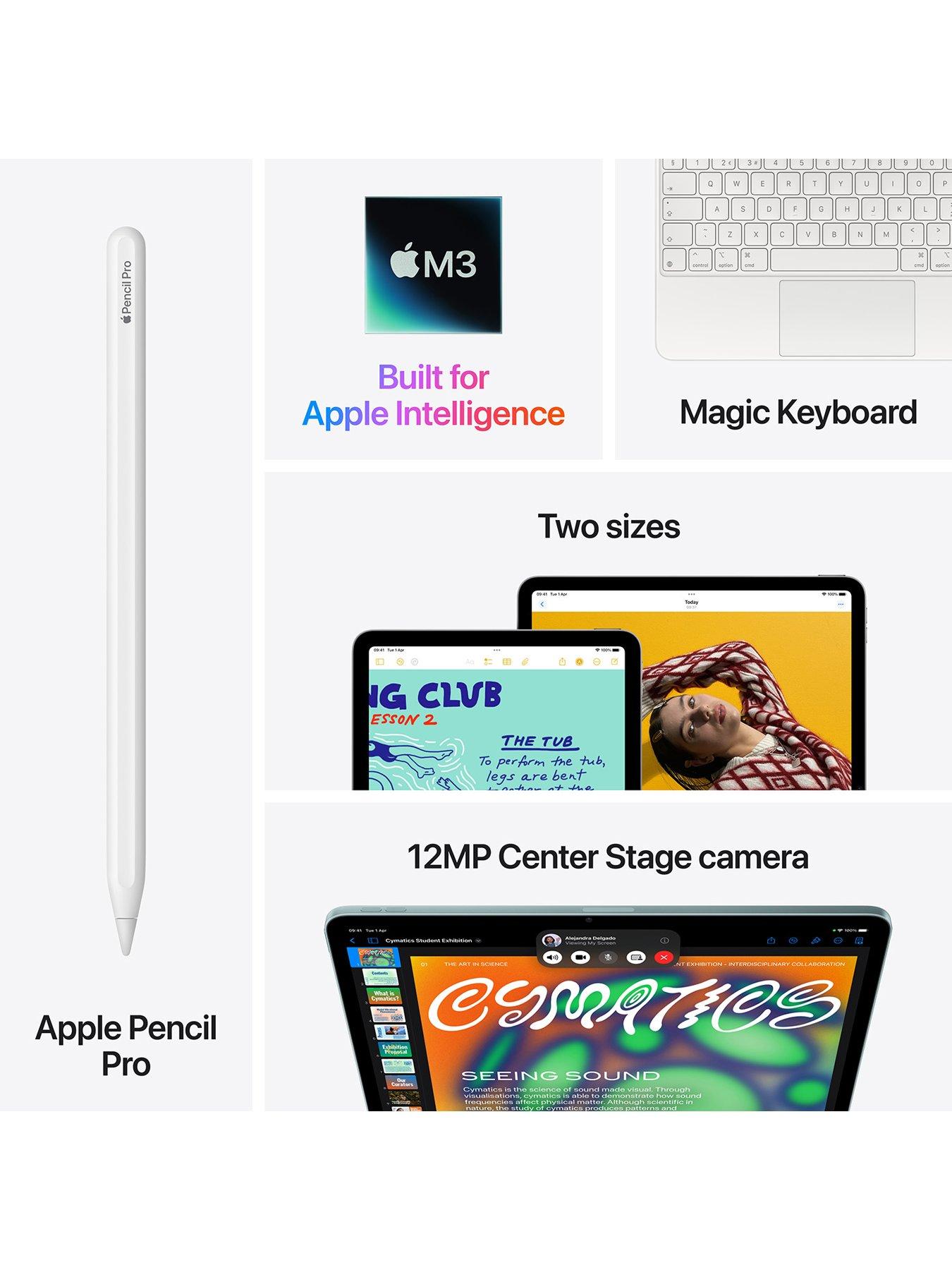 Image 6 of 8 of Apple iPad Air (M3, 2025),&nbsp;Wi-Fi &amp;&nbsp;Cellular,&nbsp;128Gb