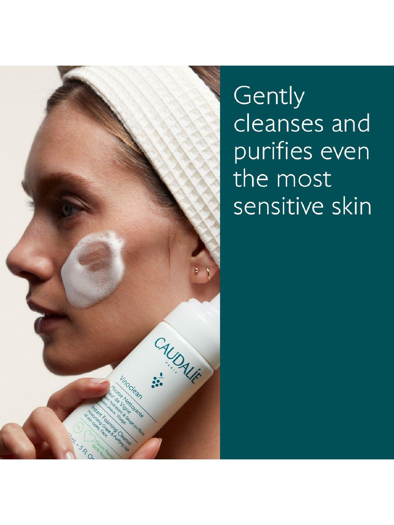  image of caudalie-vinoclean-instant-foaming-cleanser-50ml