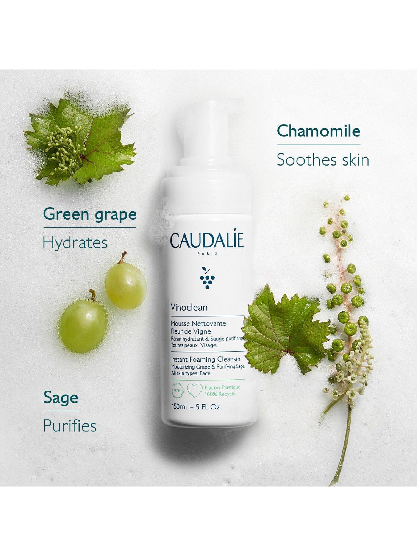  image of caudalie-vinoclean-instant-foaming-cleanser-50ml