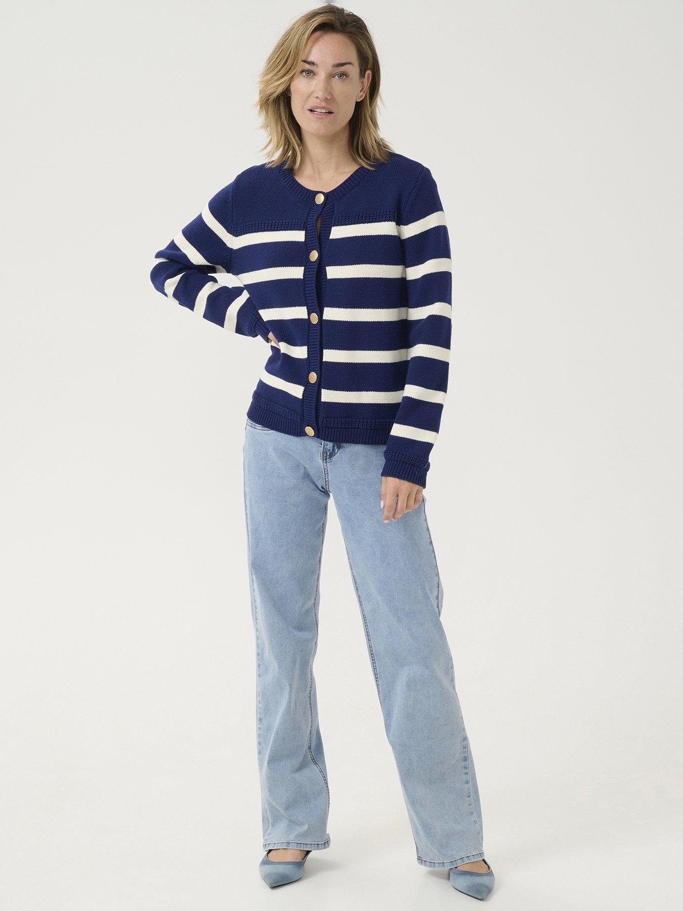  image of cream-muka-knit-cardigan-multi