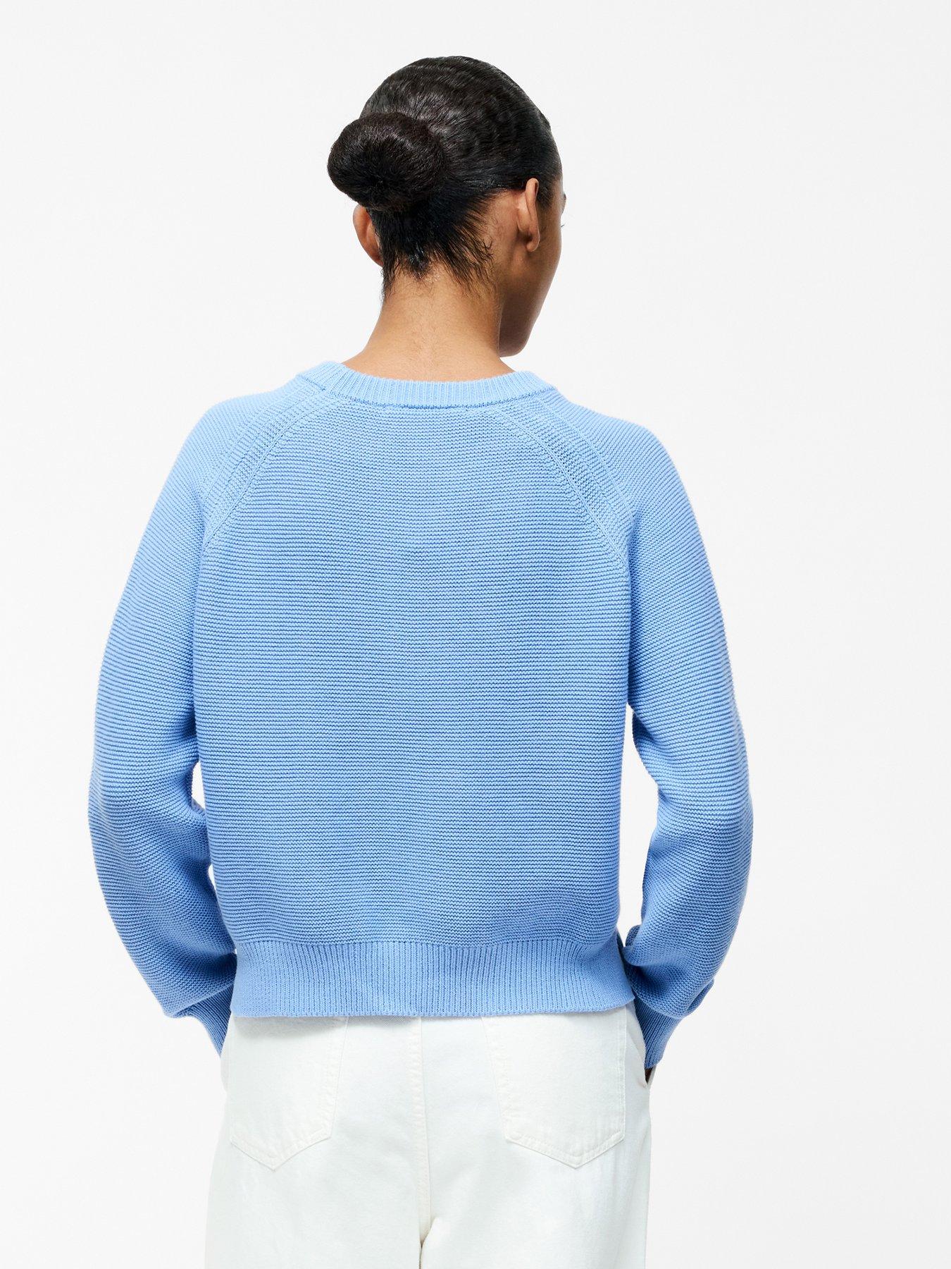 stillFront image of french-connection-cotton-mozart-knit-long-sleeve-jumper